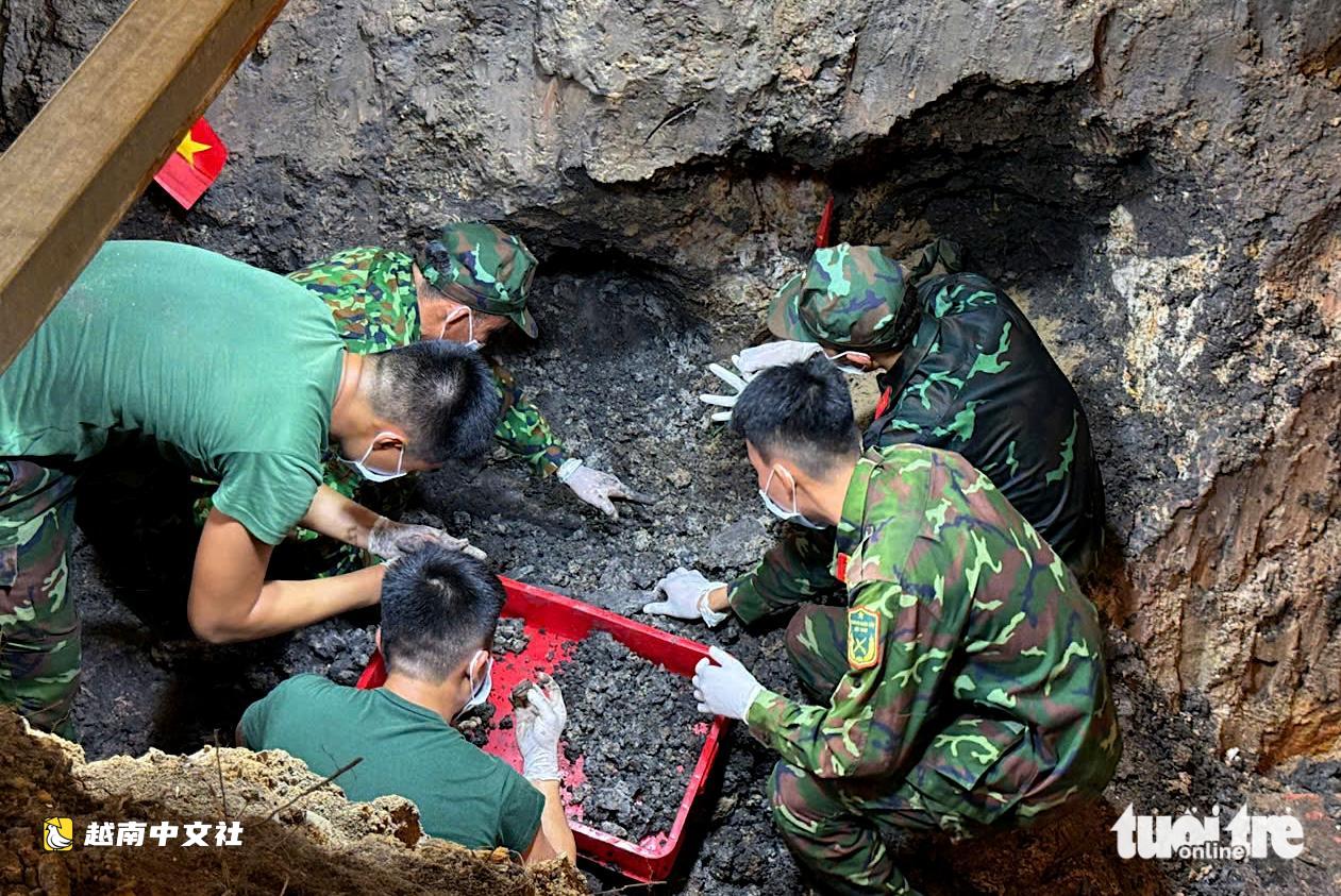 越南黎氏蓉公園烈士遺骸DNA採樣與搜尋過程直擊
