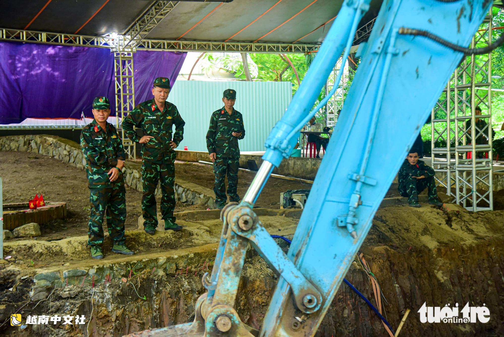 越南黎氏蓉公園烈士遺骸搜尋區域擴大約三倍