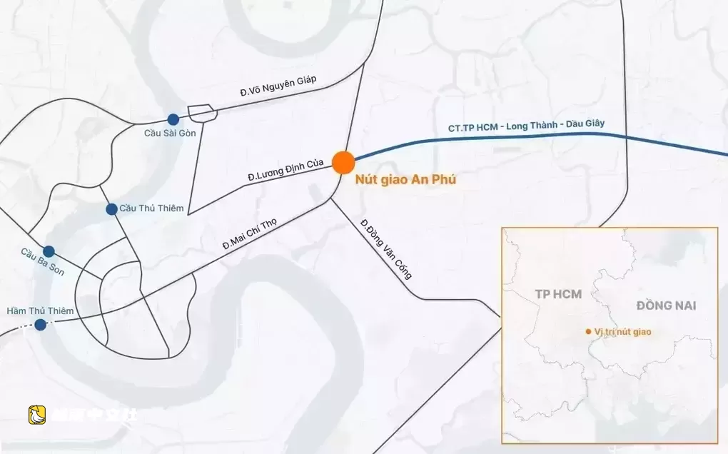 越南胡志明市最大立交橋因2.2公頃場地問題推遲進度
