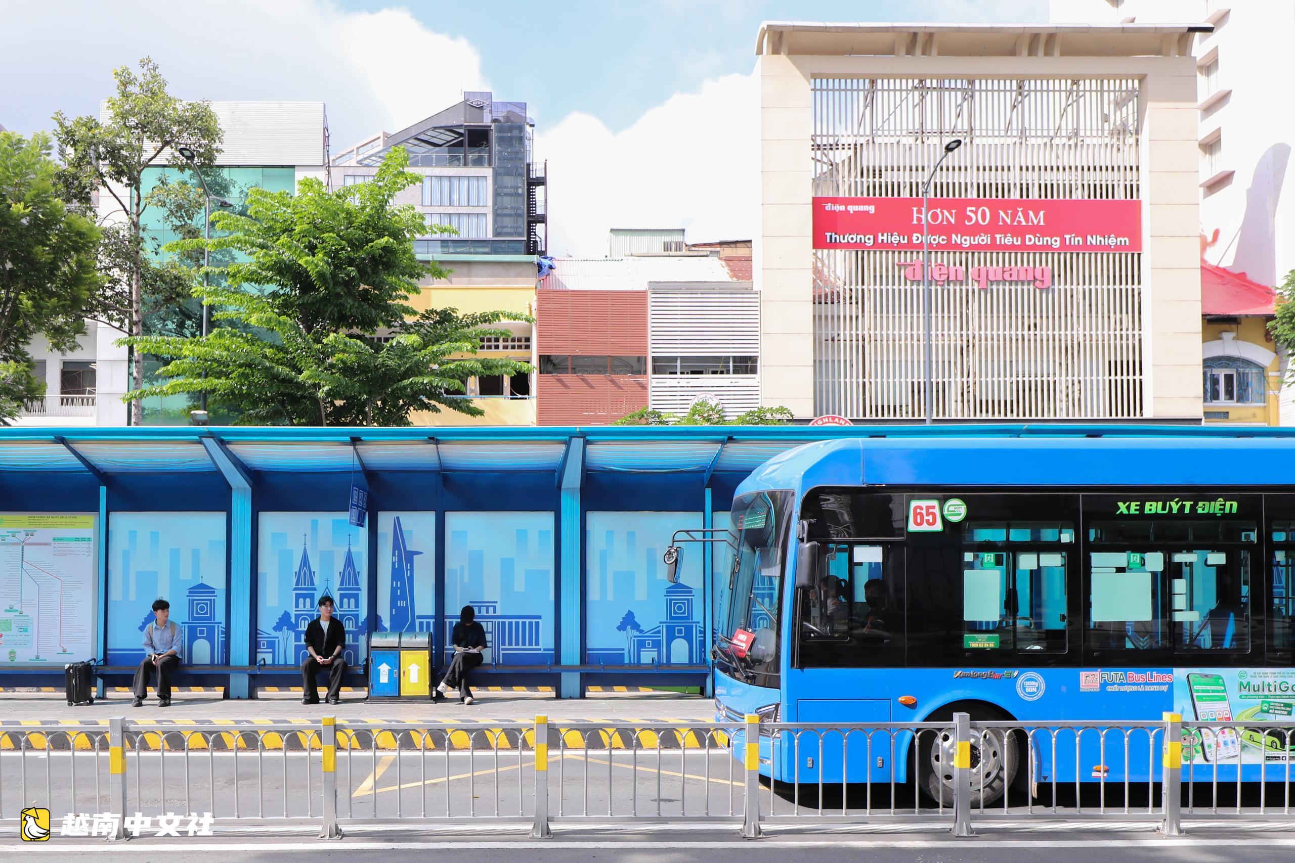 越南胡志明市公交車免費10天后乘客量激增
