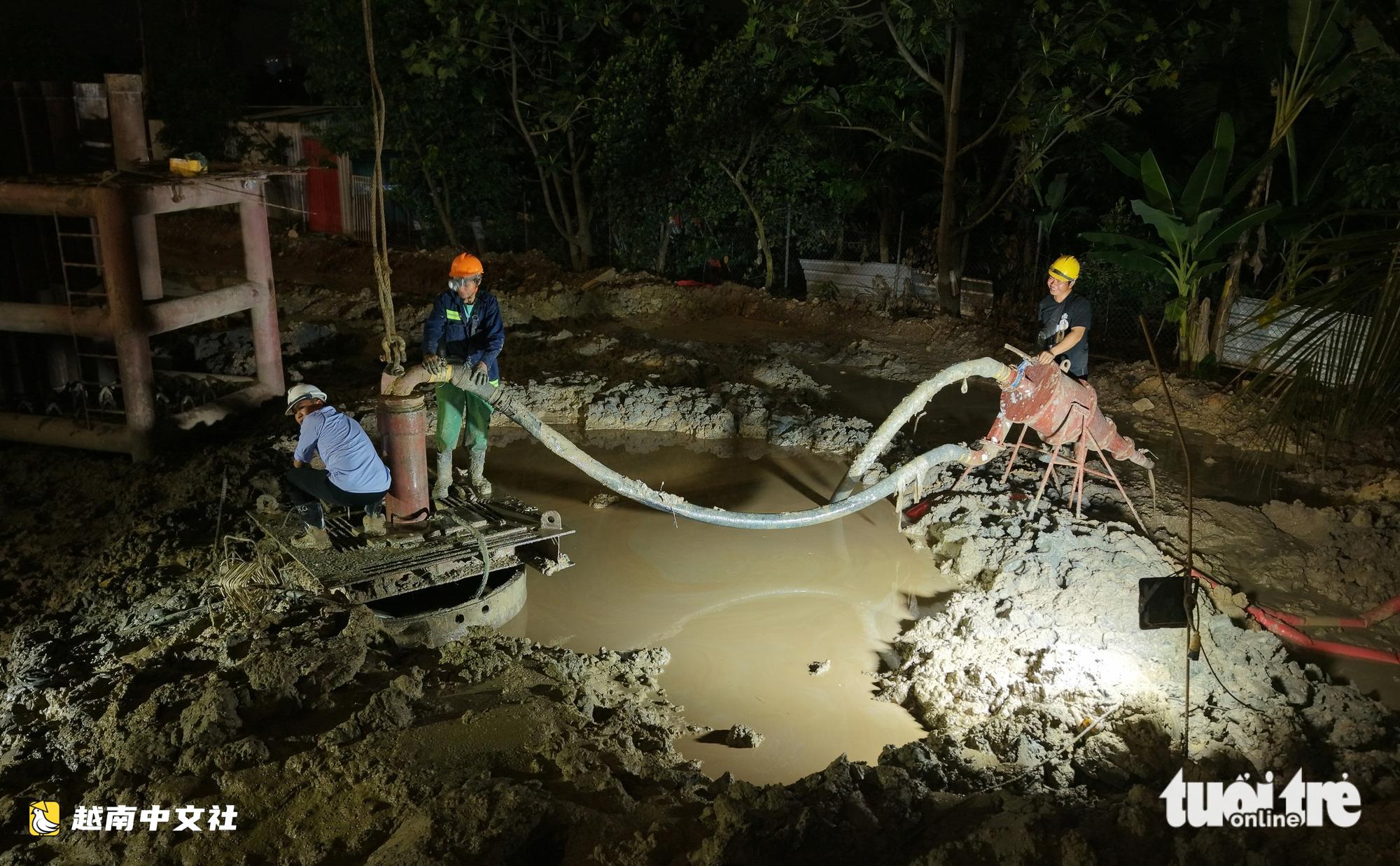 越南隆城機場:無人機航拍晝夜施工擴橋進度
