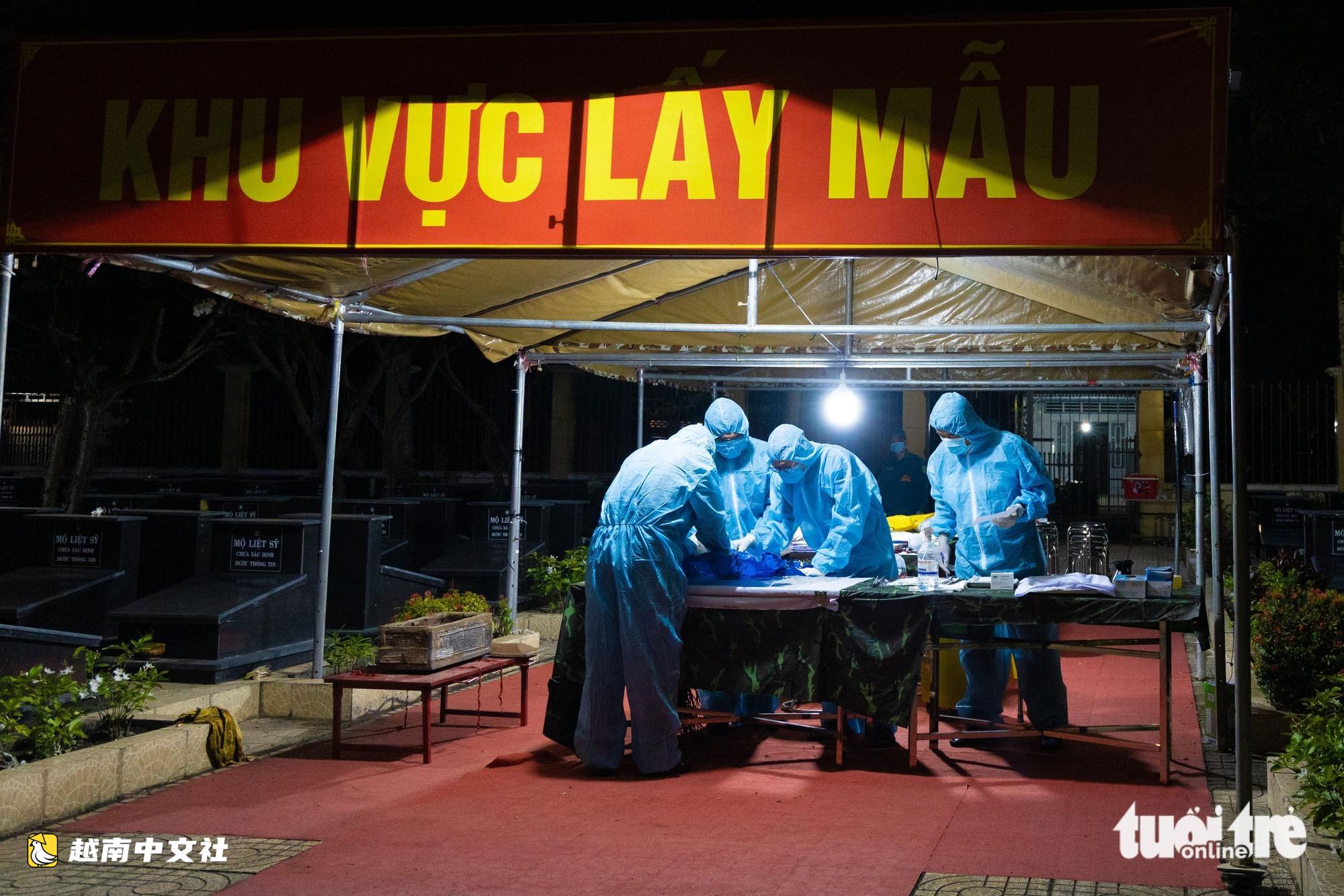 越南西寧省5周內已對超過1.1萬具身份不明的烈士遺骸進行DNA採樣
