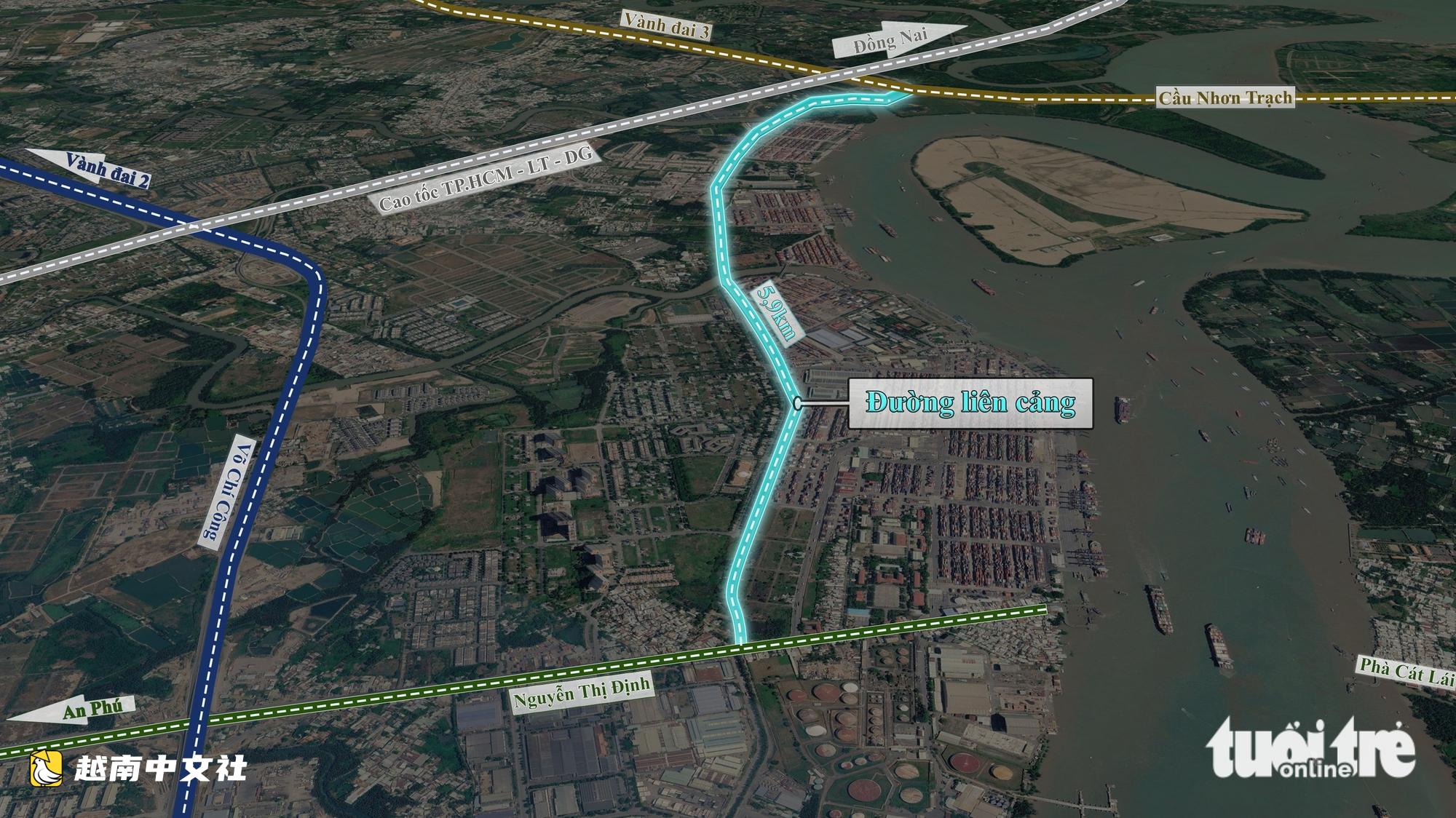 越南8700億越盾的聯港公路緩解武志公路集裝箱壓力,如何打開胡志明市東部門戶?