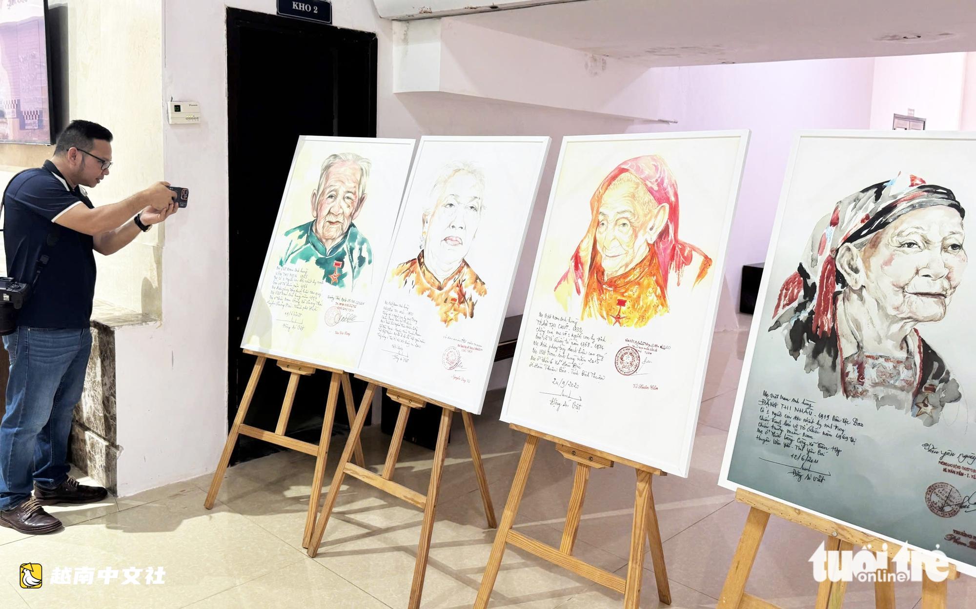 越南峴港展出烈士遺物:背包、手寫信、死亡通知書令人感動與感激