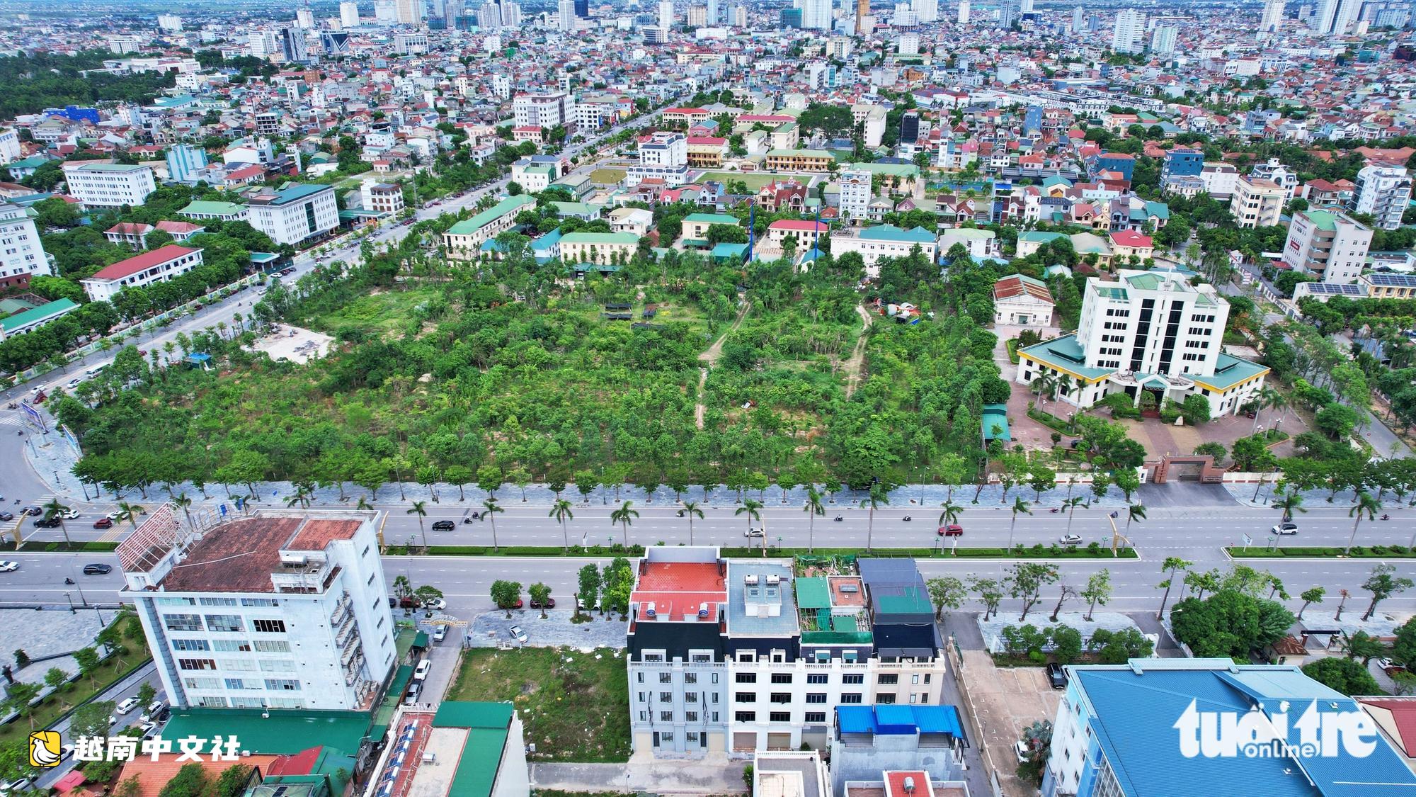越南乂安省曾擬建行政中心的“黃金地塊”現狀被拍賣