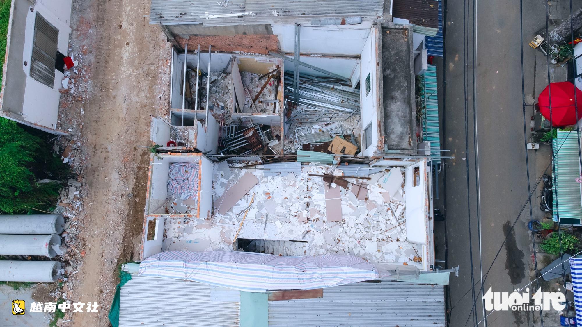 越南胡志明市多條陳平仲路拓寬工程居民加緊搬遷移交場地