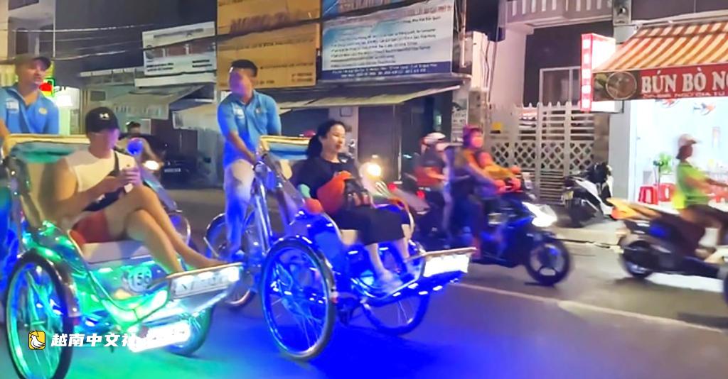 越南芽莊強力整治電動三輪車亂象,整治宰客行為