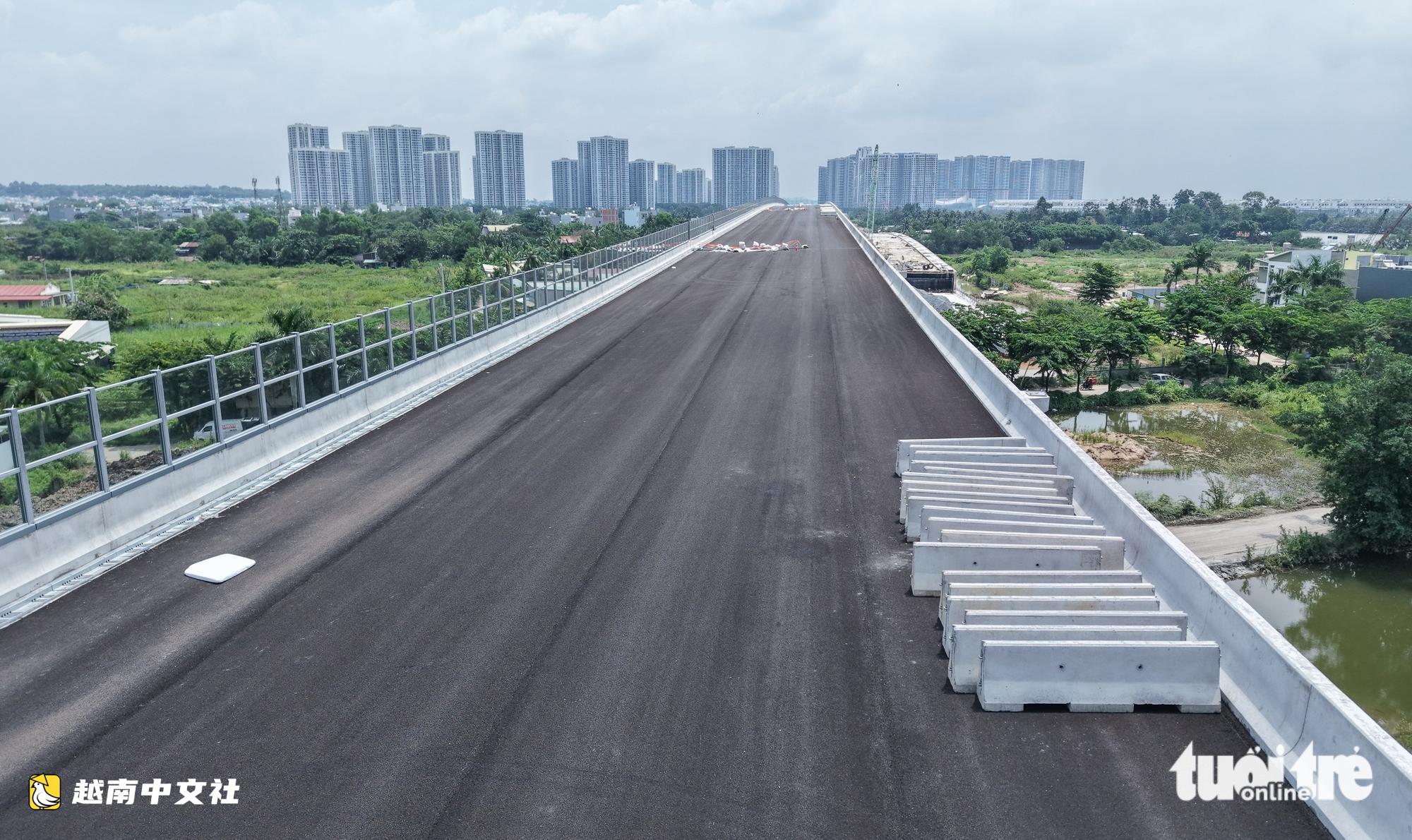 越南胡志明市東部二環路與三環路逐漸合攏,打通地區連接
