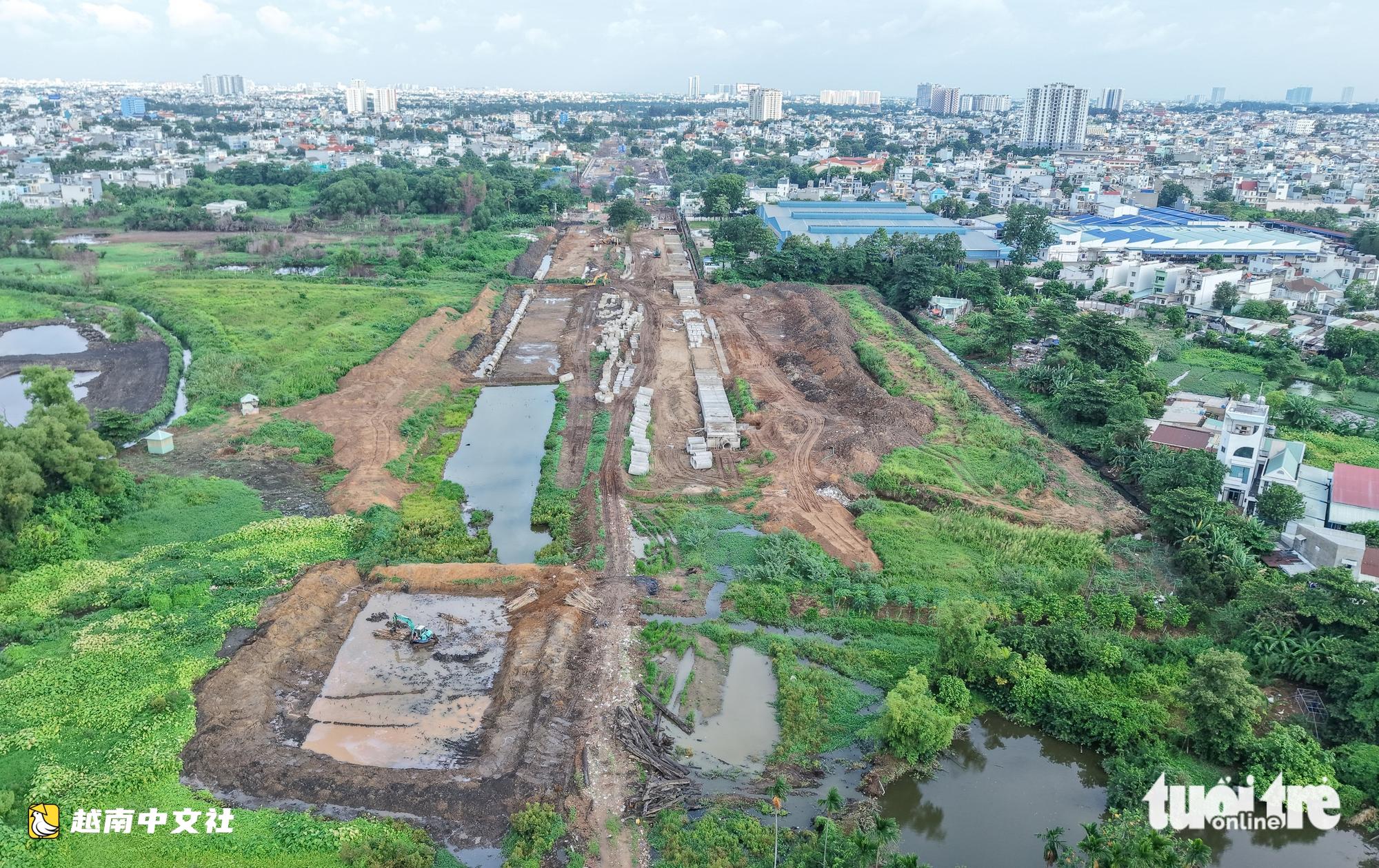 越南胡志明市東部二環路與三環路逐漸合攏,打通地區連接