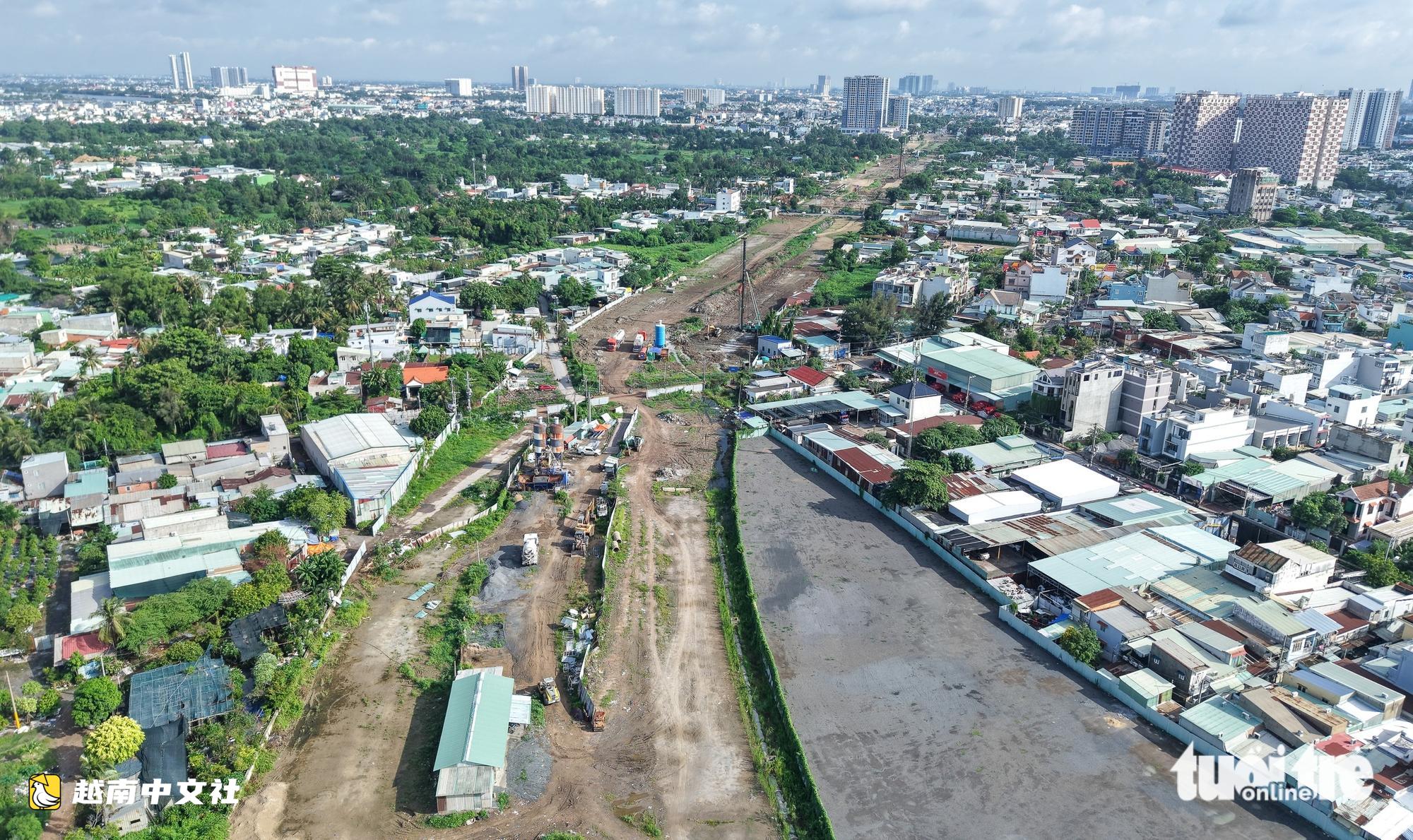 越南胡志明市東部二環路與三環路逐漸合攏,打通地區連接