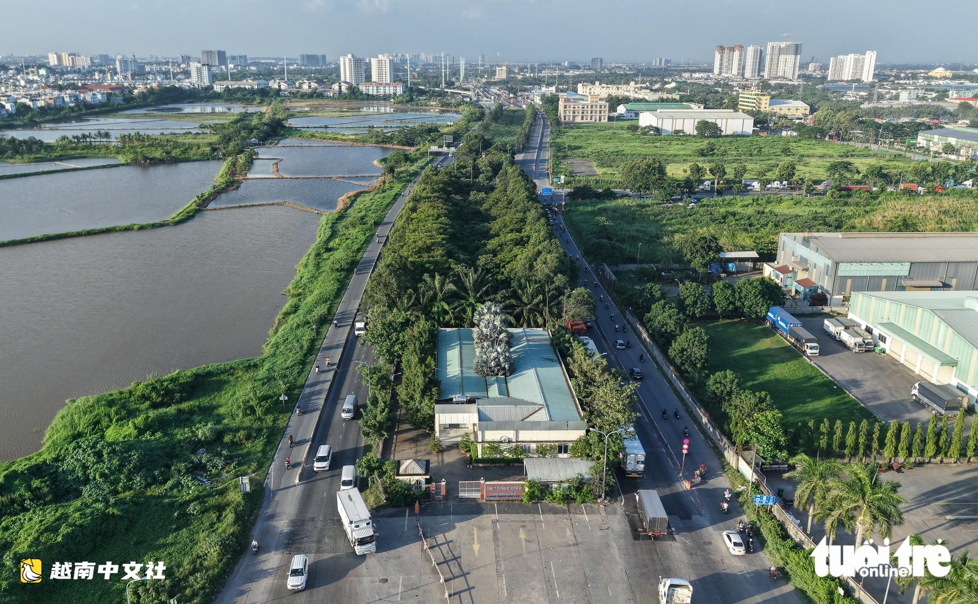 越南胡志明市東部二環路與三環路逐漸合攏,打通地區連接