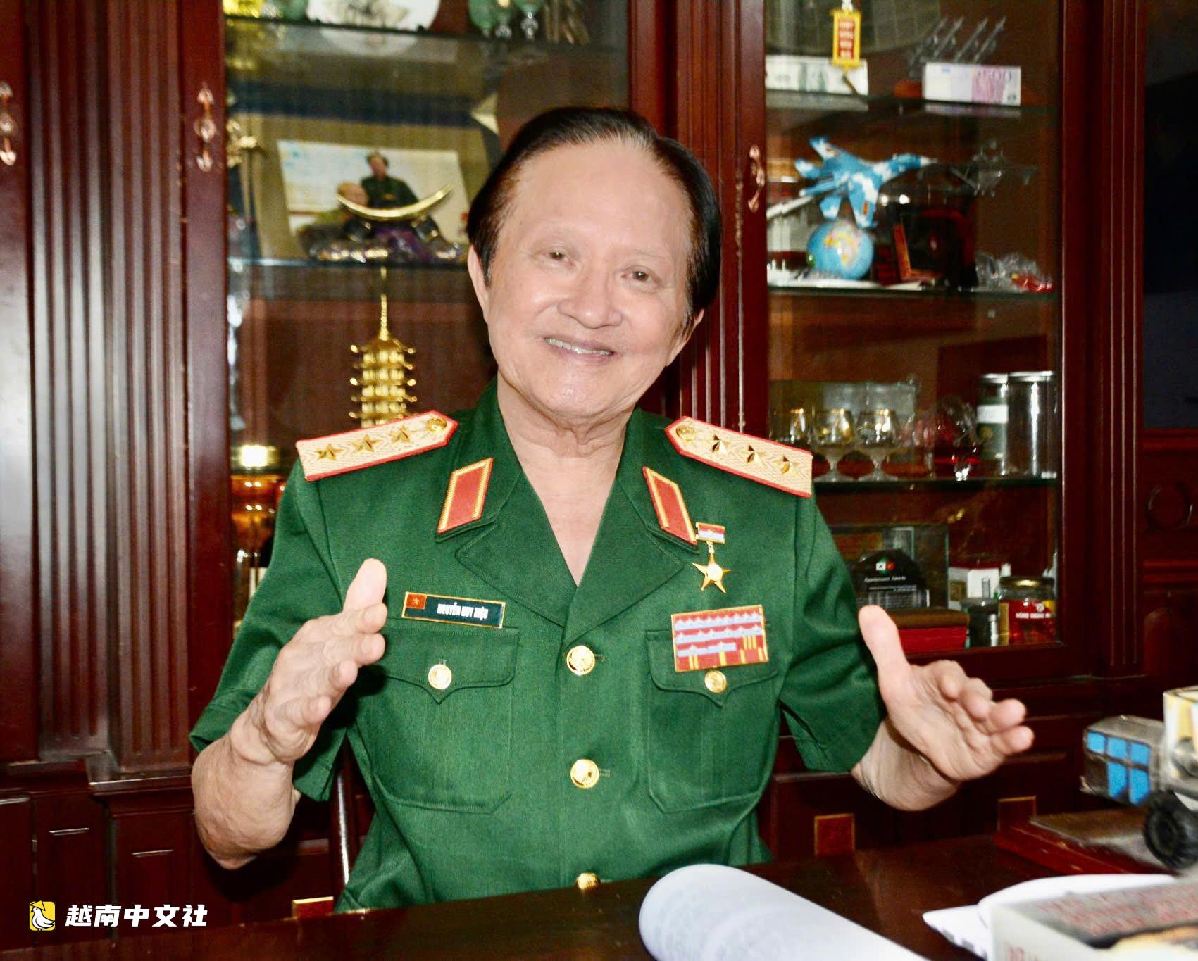 越南上將阮輝曉:我們從未想過‘無名烈士’