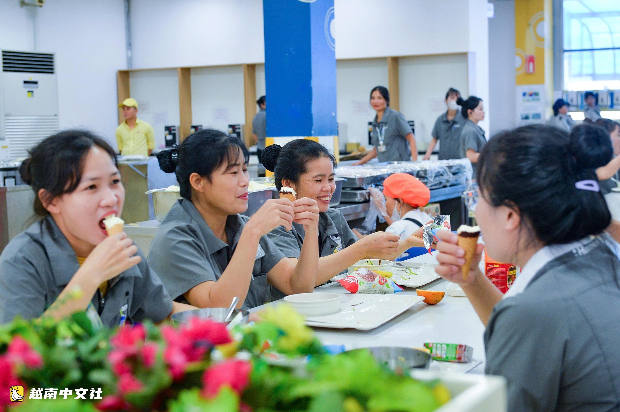 越南加倍伙食補助、安裝意見箱:工會精準關懷工人需求