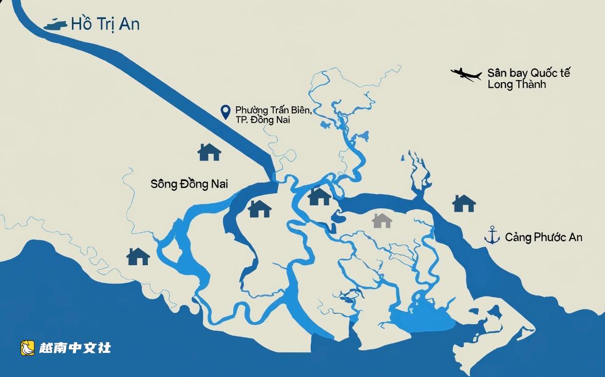越南同奈河走廊:同奈市發展的新動力軸