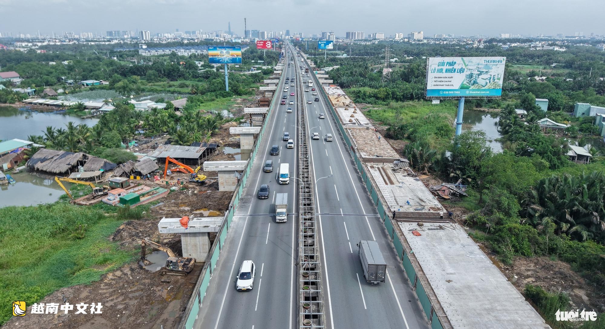 迎接越南同奈省機場城市:高速公路超載才擴建已來不及