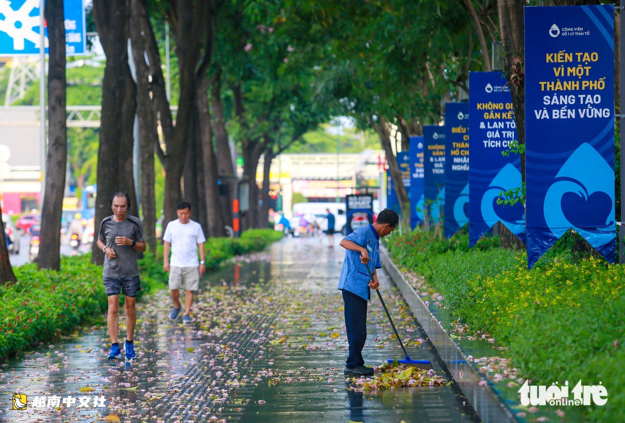 越南胡志明市Vườn Lài坊回應李太祖公園周邊小販問題