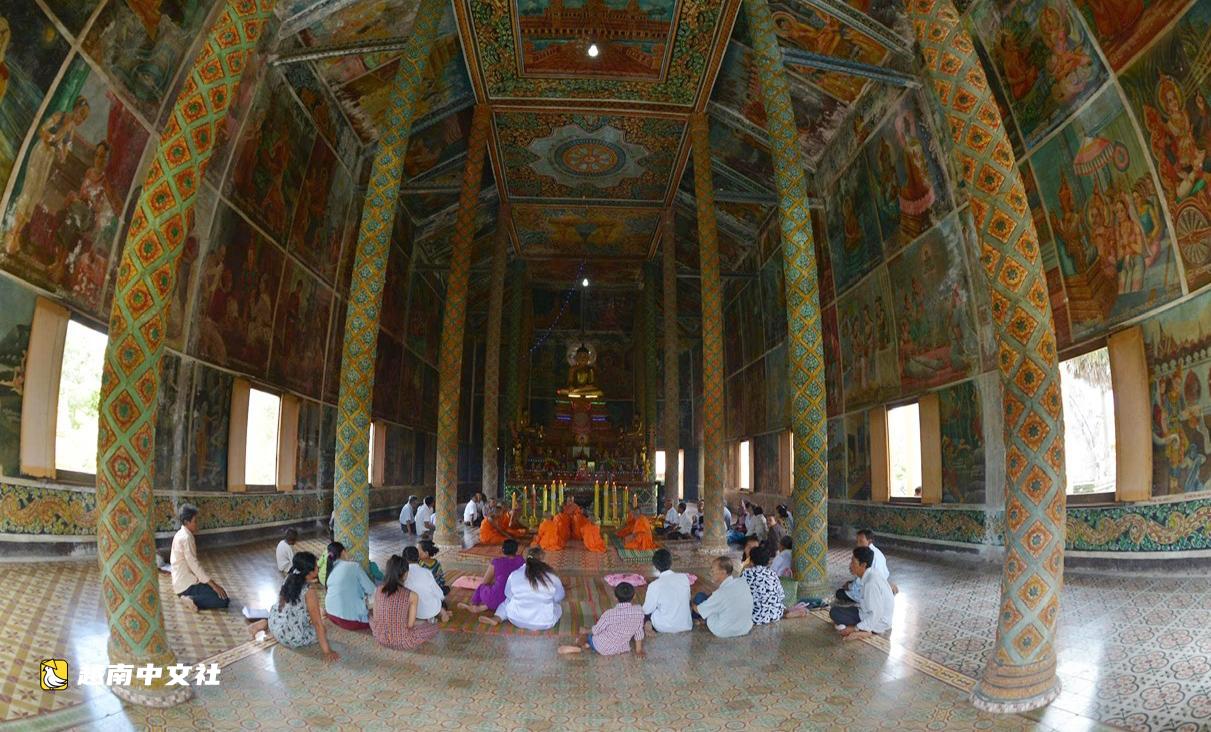 越南西姆甘寺:南部高棉同胞的壯麗建築傑作