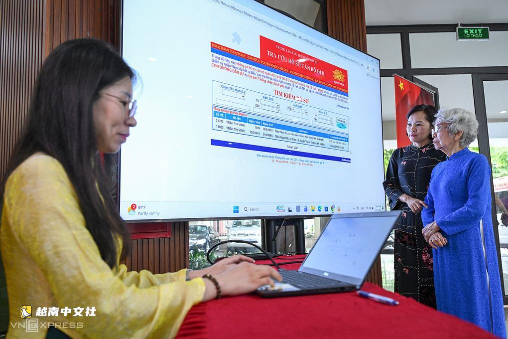 越南尋找當年赴南方幹部歸還黃金
