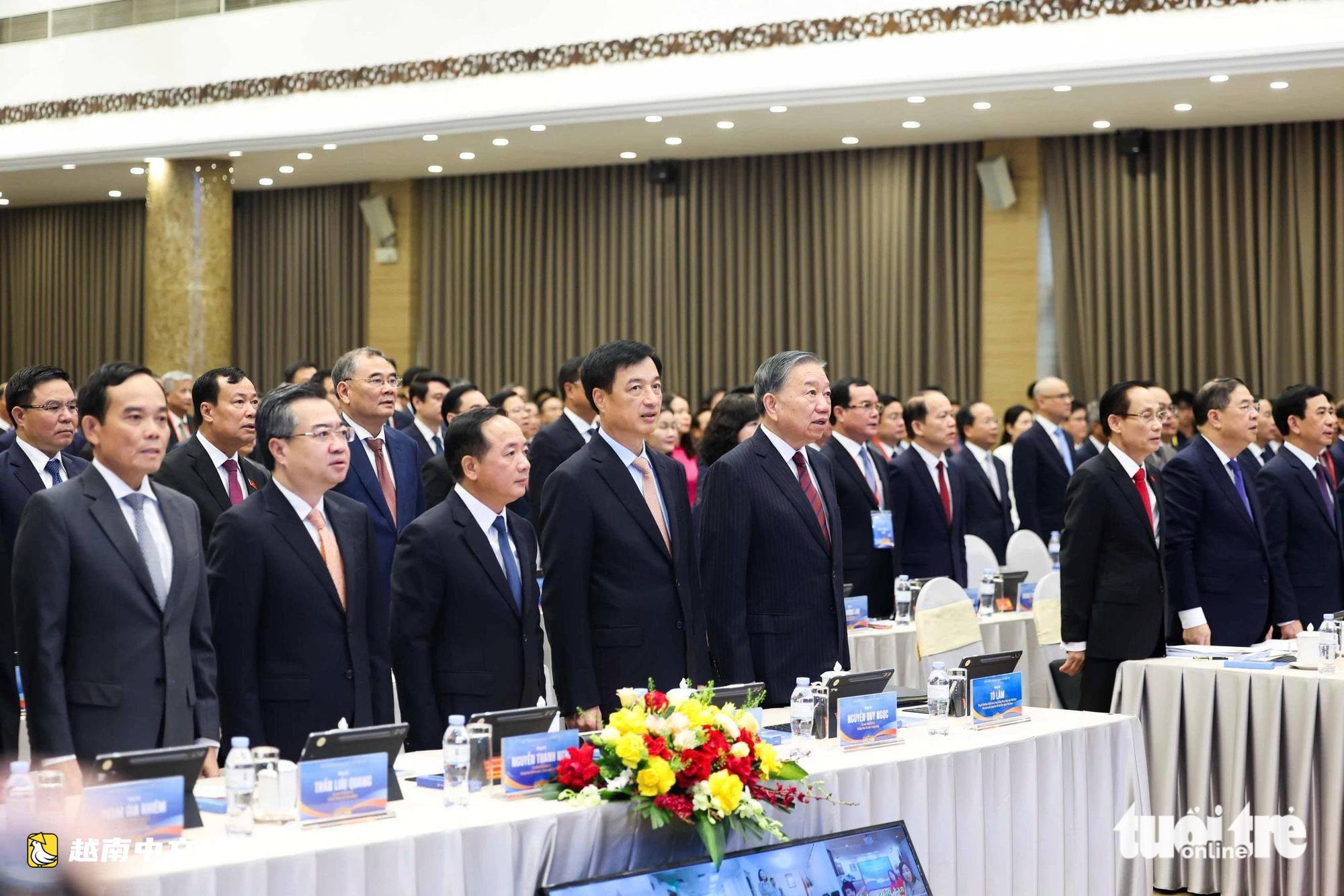 越共中央總書記、國家主席蘇林出席第33屆外交會議開幕