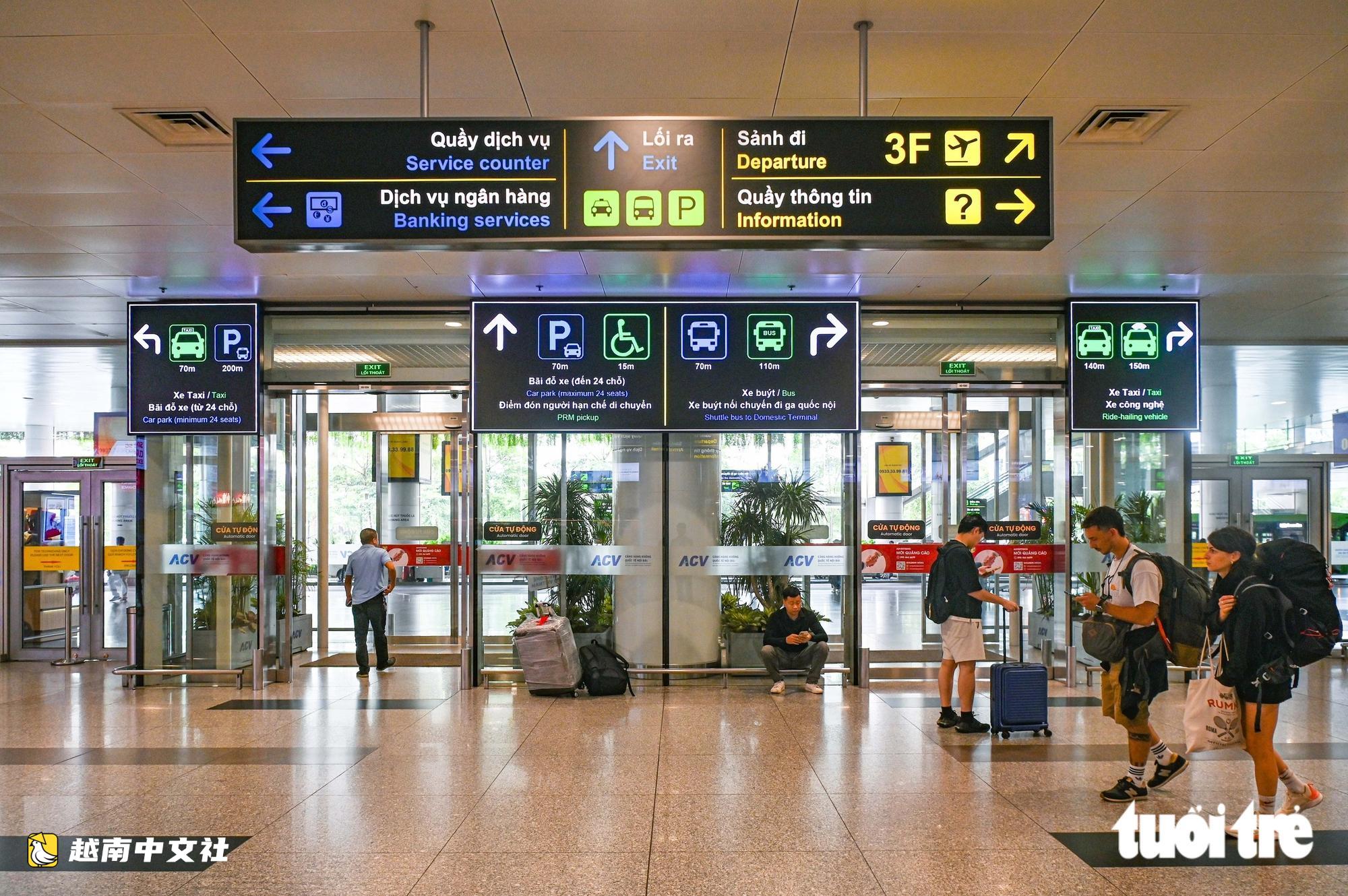 越南內排機場調整接客送客方案:道路通暢,網約車卻擔心...丟客