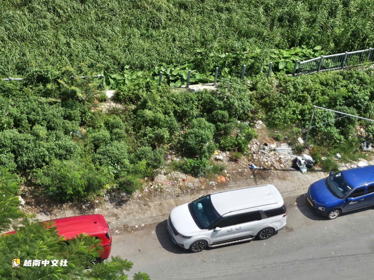越南胡志明市平盛坊潘周楨街1050號公寓垃圾再現,當地擬安裝攝像頭