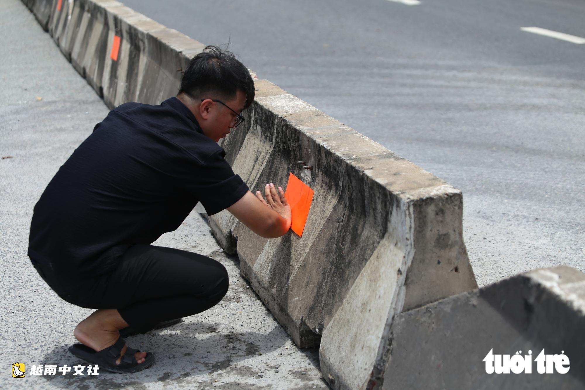 越南胡志明市關閉武志公路最大自發集裝箱停車場連接口