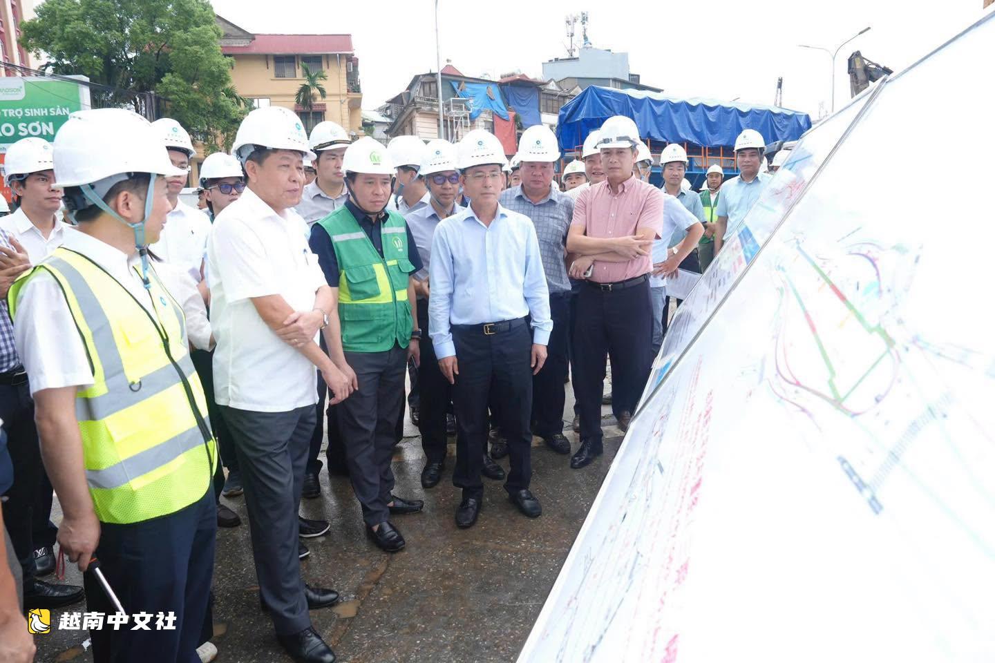 河內市委領導要求2026年12月31日前完成環線1上的2座立交橋