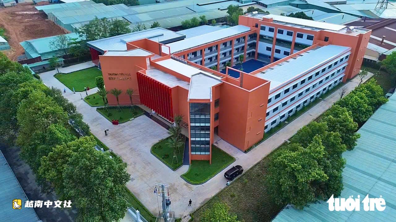 胡志明市平準3小學落成,規模1450億越南盾
