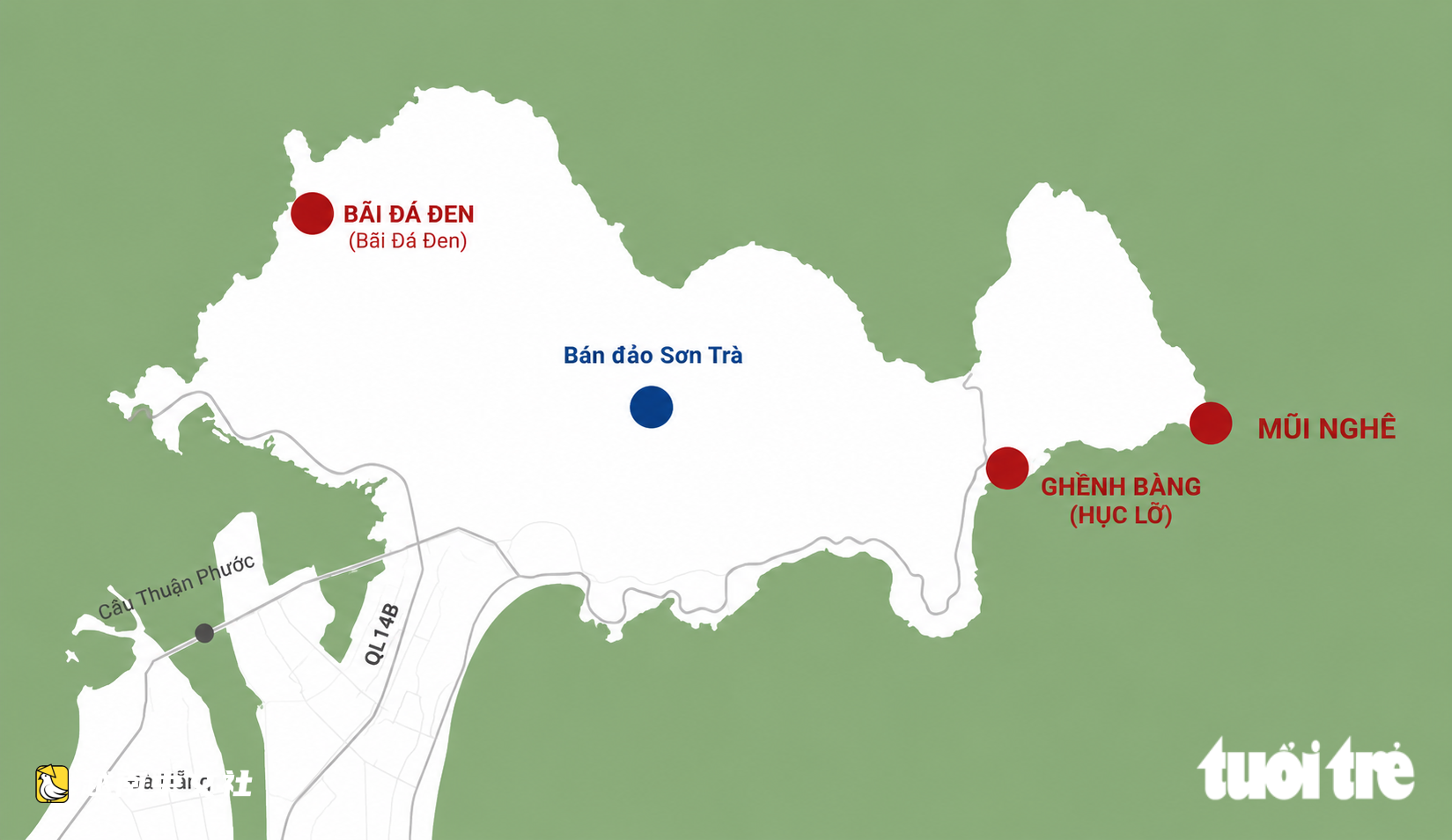 越南峴港山茶半島：除穆尼角外，還有危險徒步路線需避開