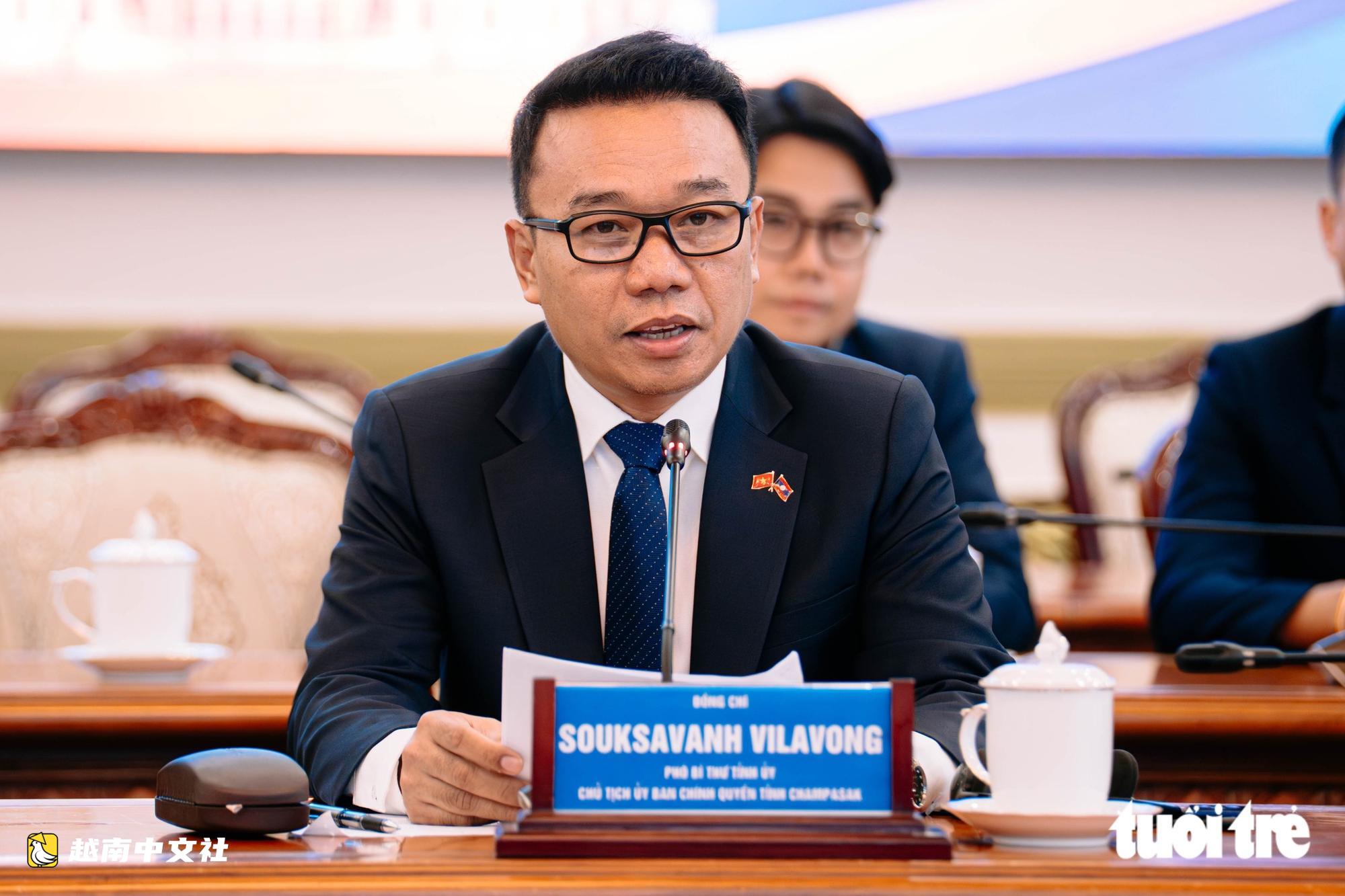 越南胡志明市與老撾佔巴塞省簽署新合作協議,致力於成為越老合作典範