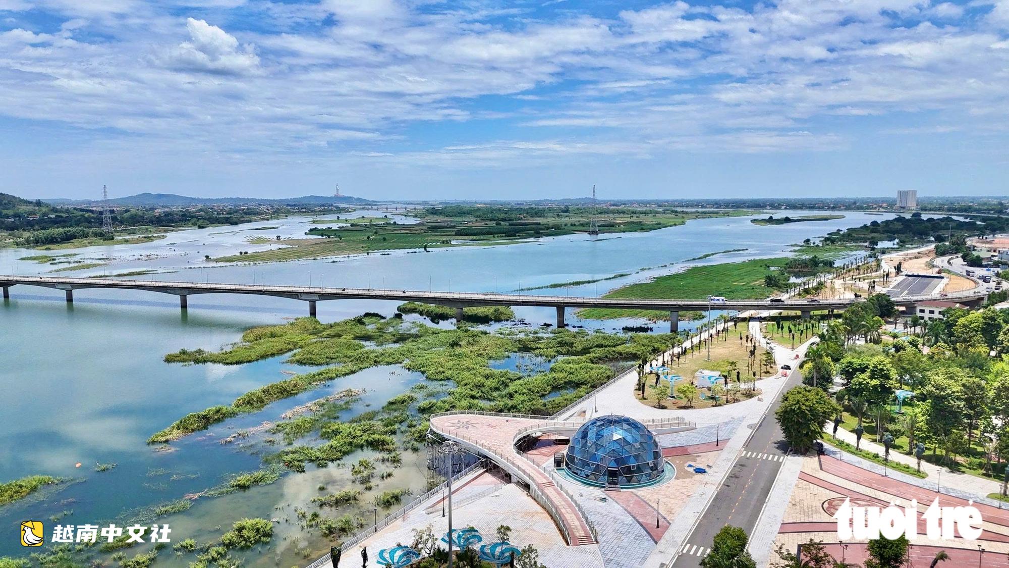 越南茶曲河以千億工程煥發新貌