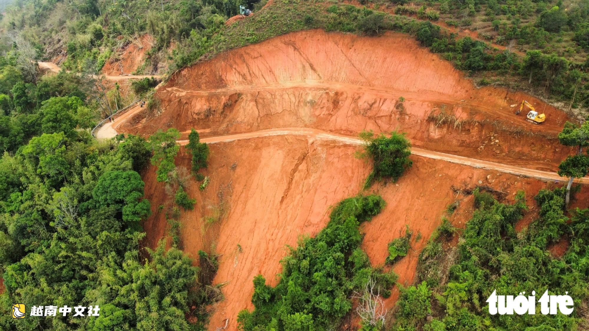 通往越南大叻的道路出現多處滑坡:緊急加固
