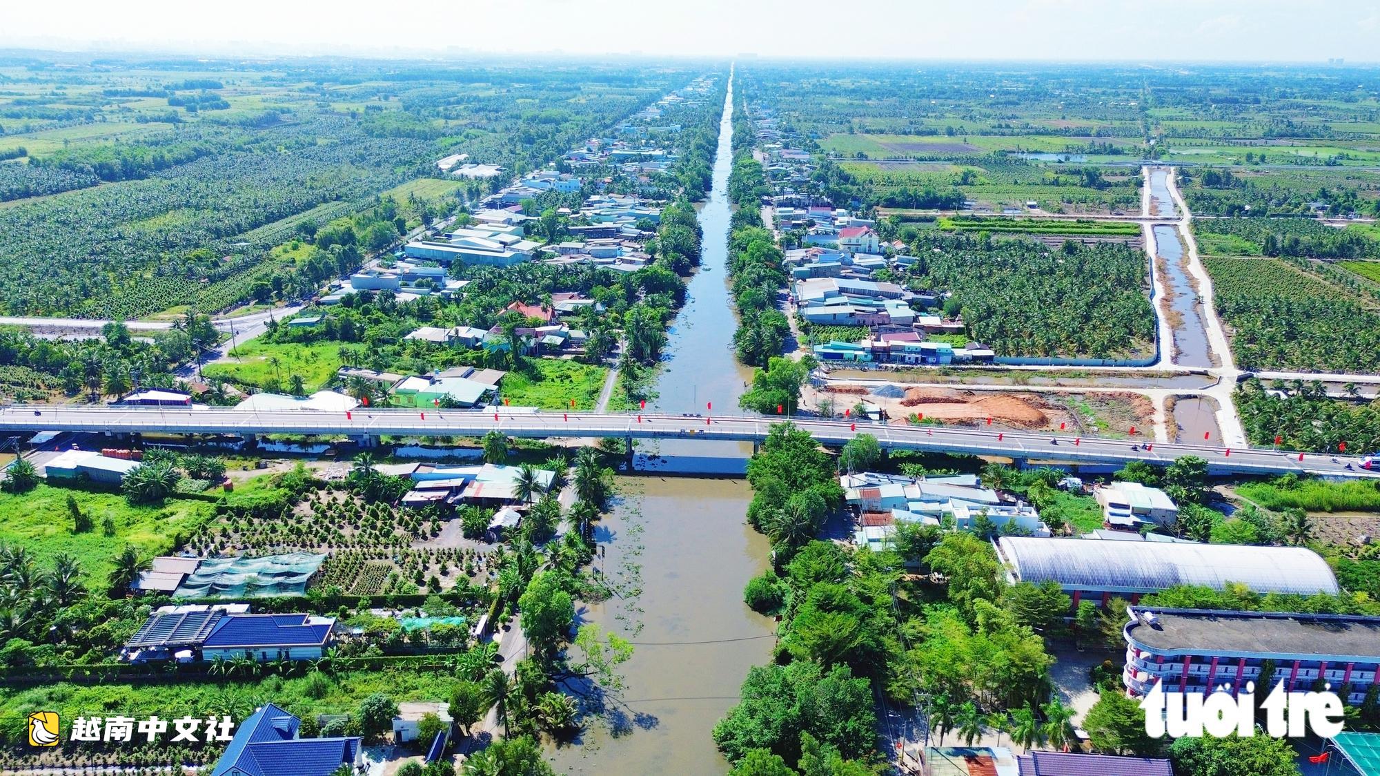 越南胡志明市與西寧省間橫渠橋、縱渠橋落成,增強跨區域交通貿易連接