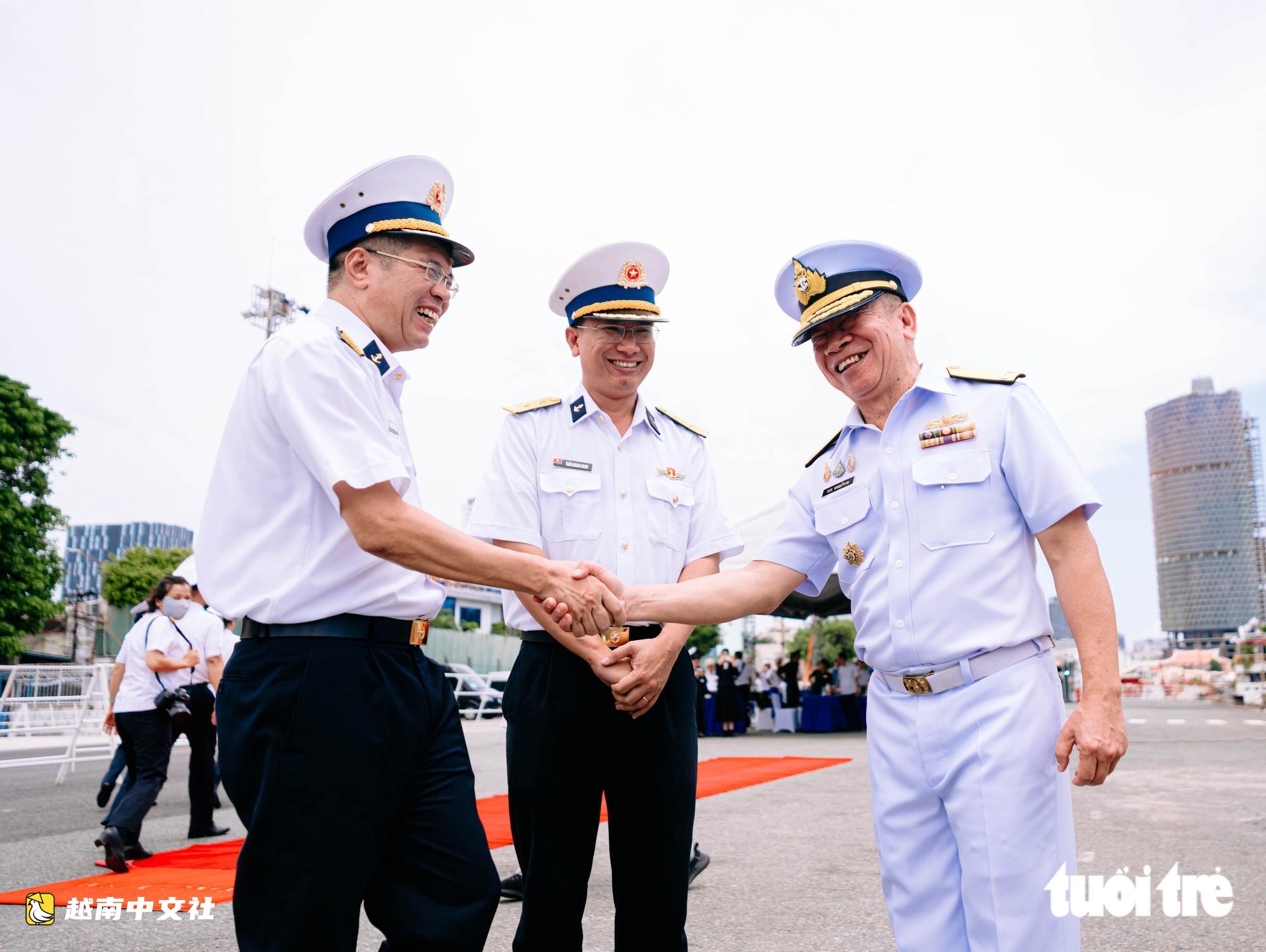 泰國主力導彈護衛艦訪問越南胡志明市,續寫越泰50年友誼