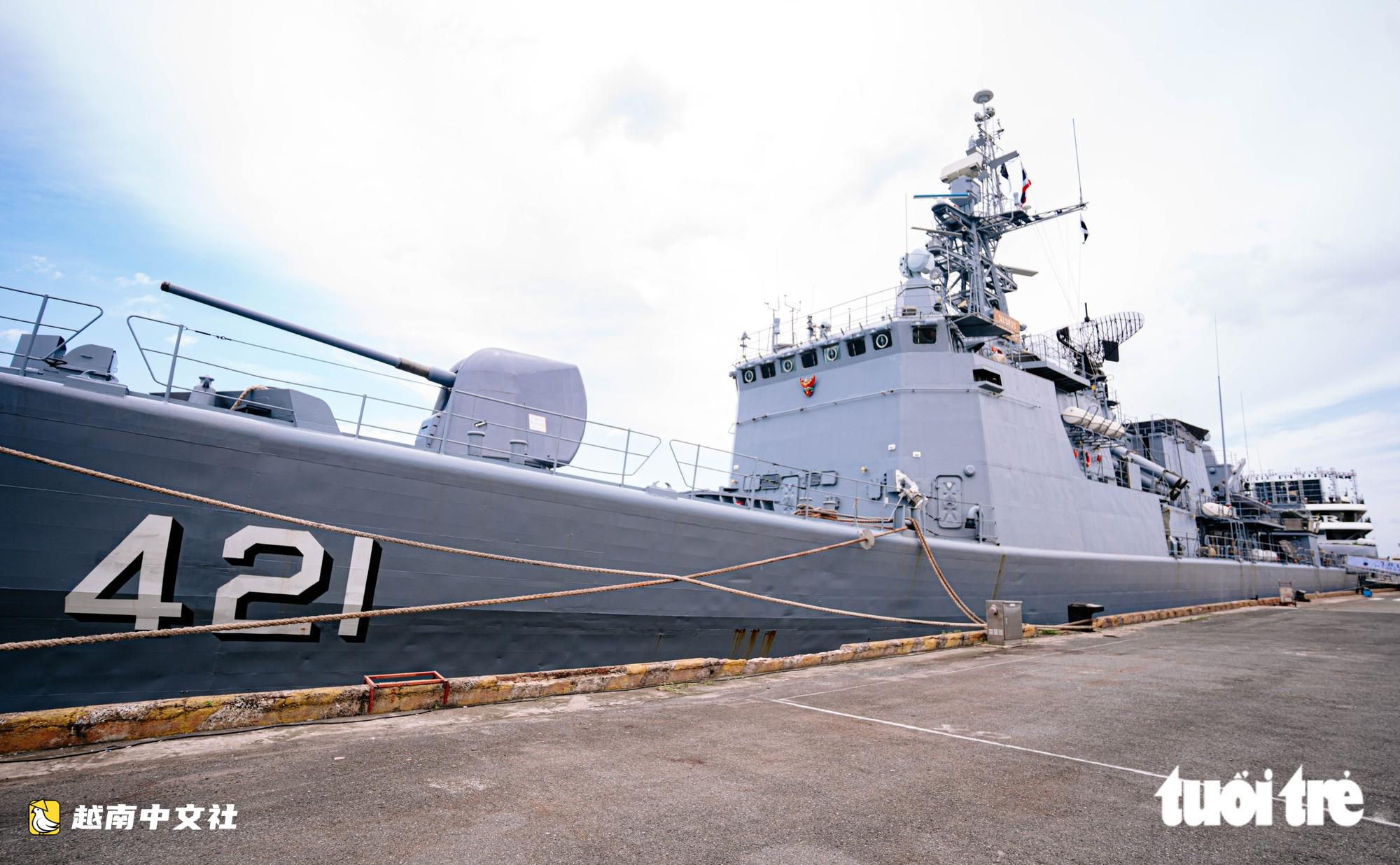 泰國主力導彈護衛艦訪問越南胡志明市,續寫越泰50年友誼