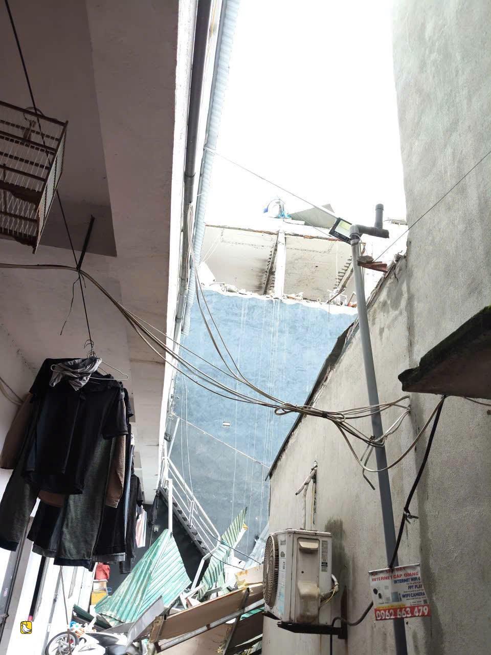 越南富壽省平川鄉出租房爆炸僅剩框架 巨響震動村莊