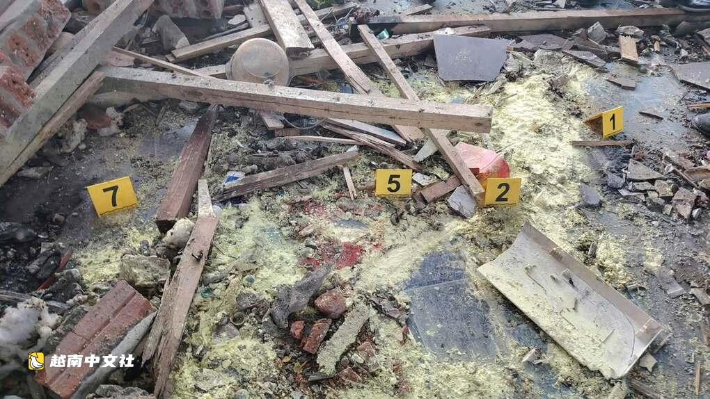 越南富壽省出租屋爆炸掀飛牆壁,一人死亡