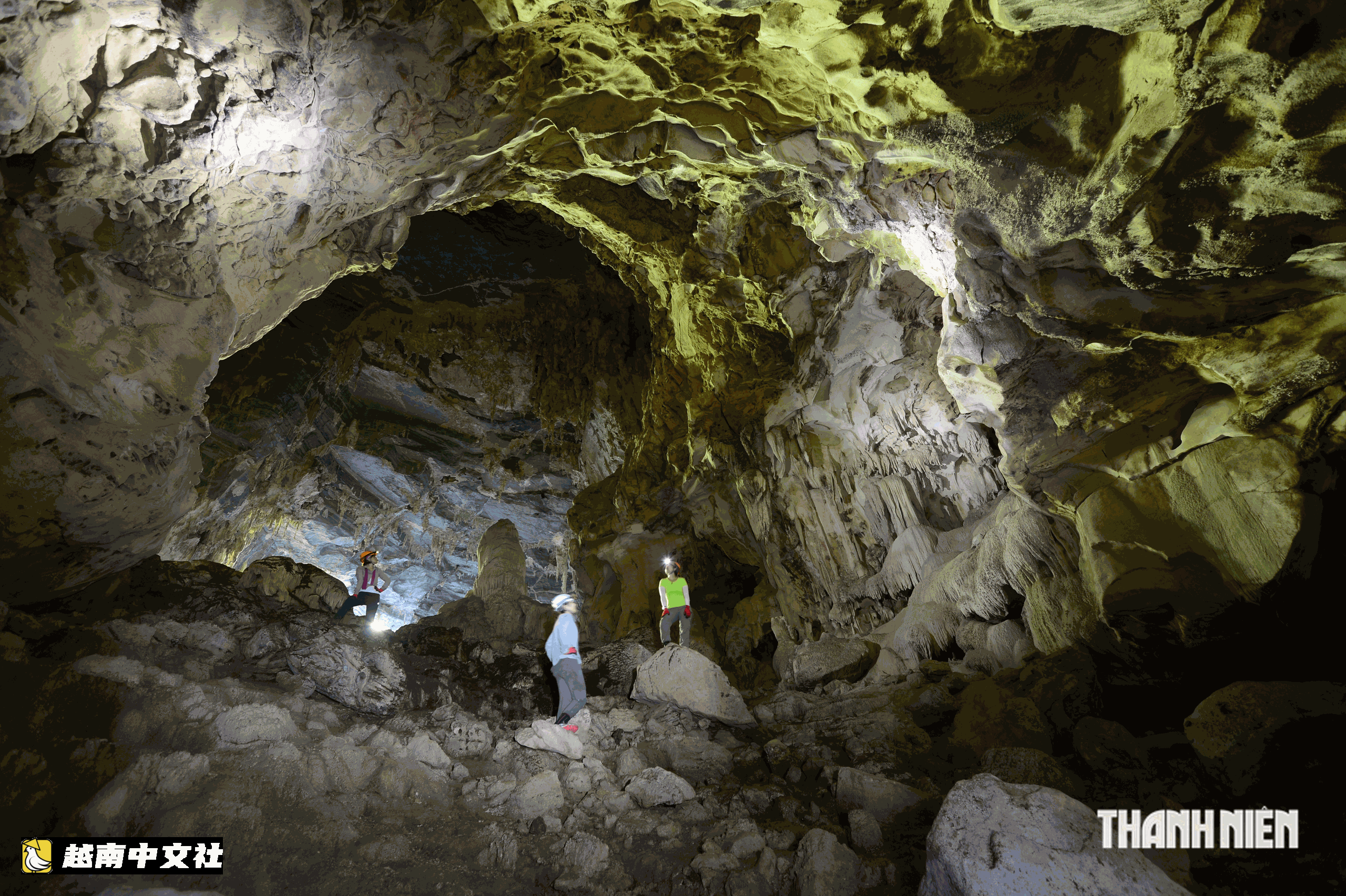 走進越南的山洞,觸摸‘天堂’