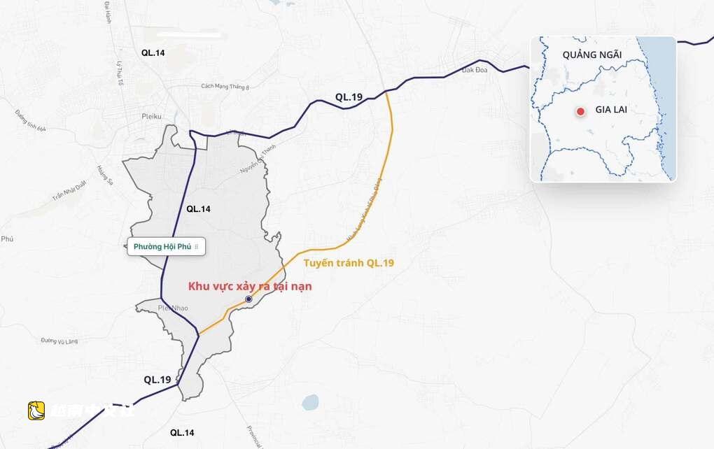 越南臥鋪客車載34人側翻致四人死亡