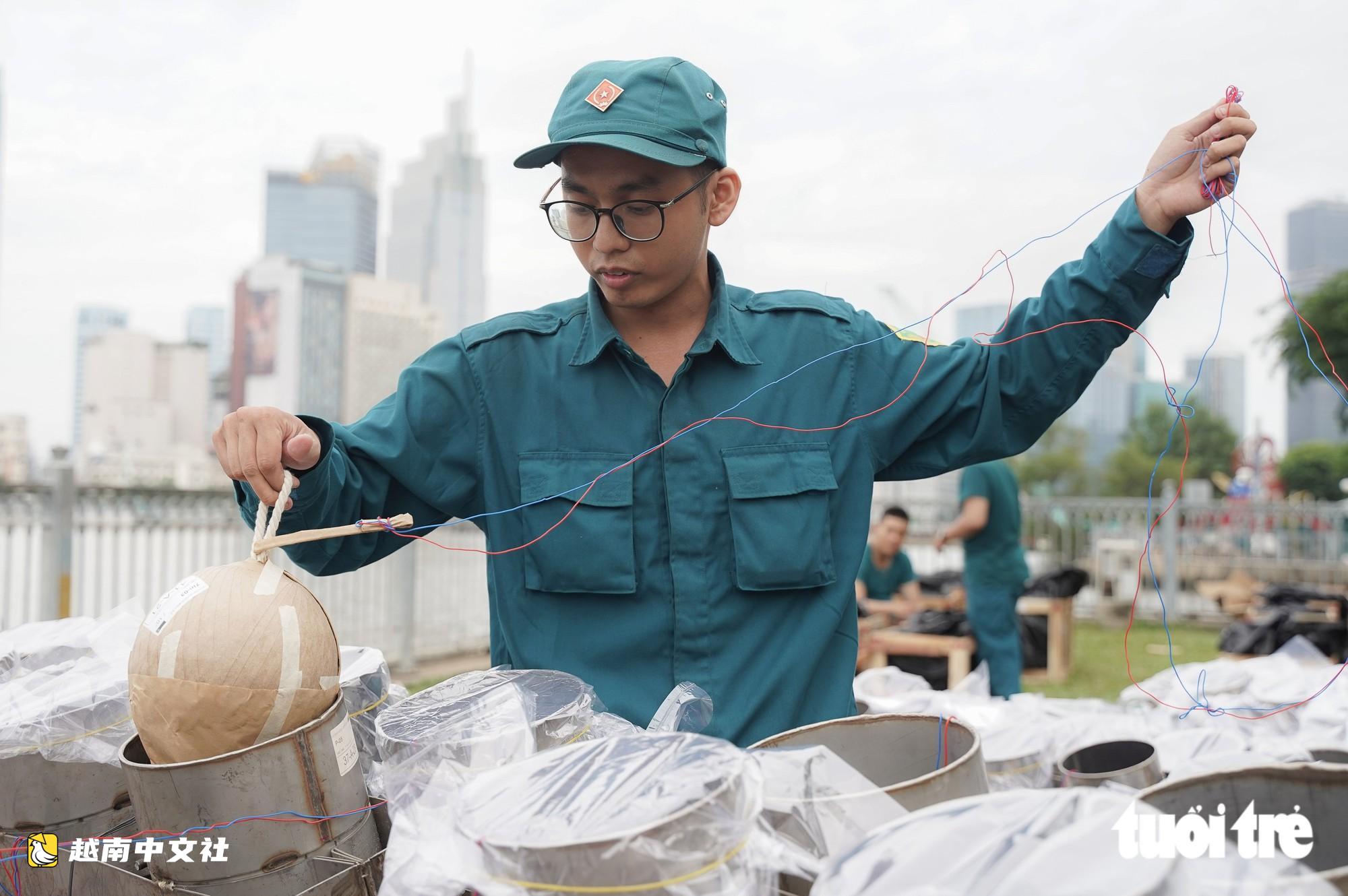 胡志明市:國慶煙花將100%自動點火