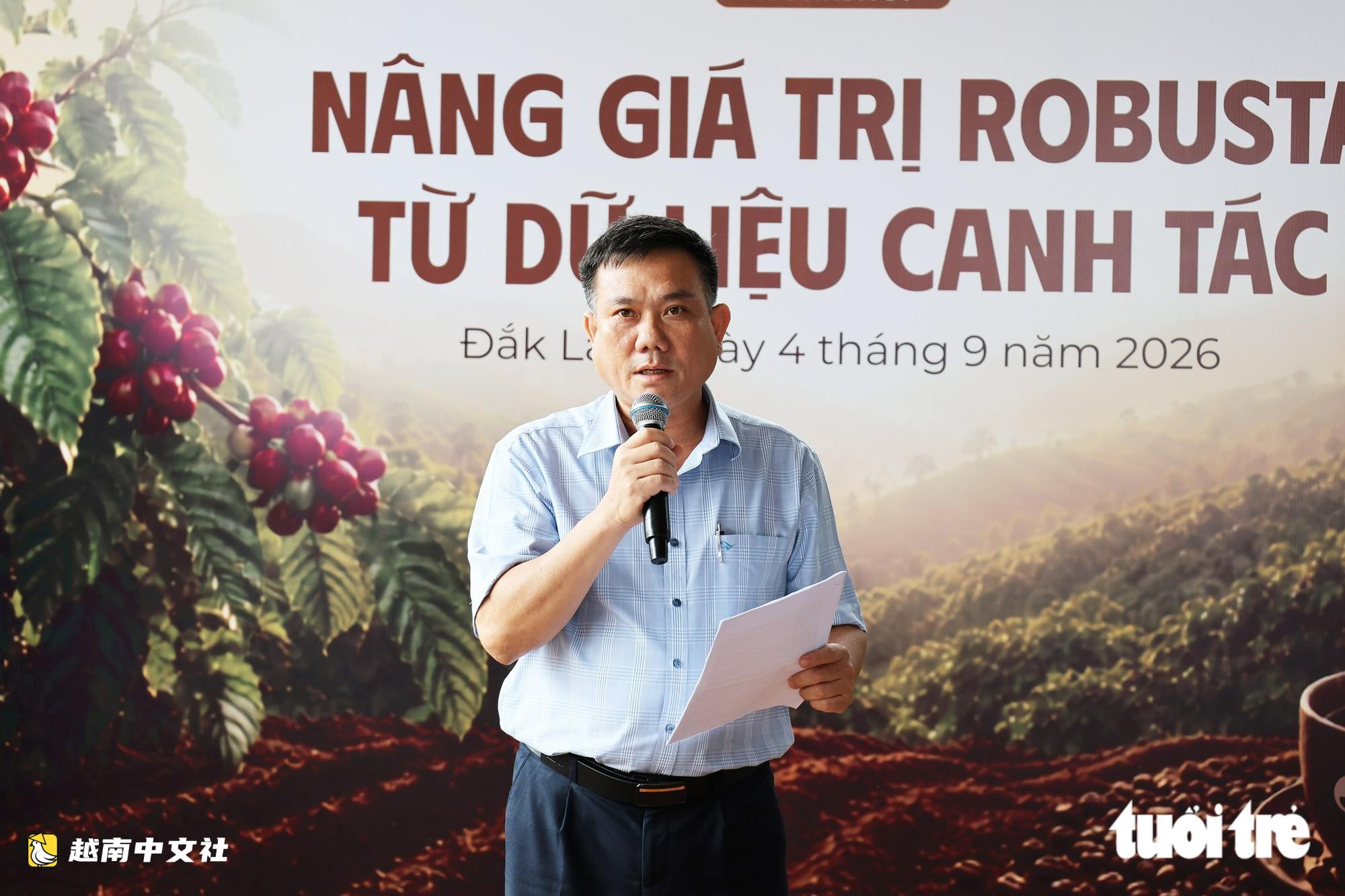 越南多樂省農民踴躍參加“以耕種數據提升羅布斯塔咖啡價值”研討會