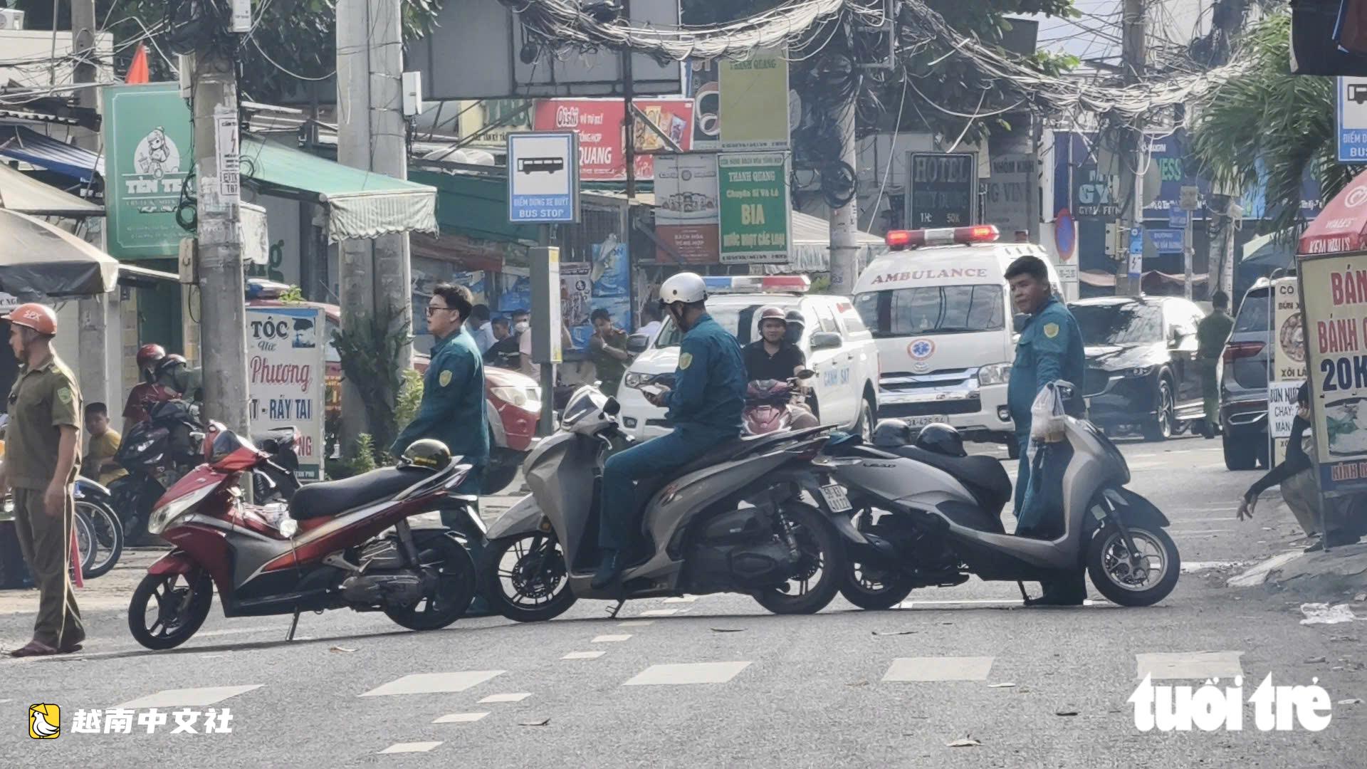 越南胡志明市新山二坊一家酒店凌晨大火致2人死亡