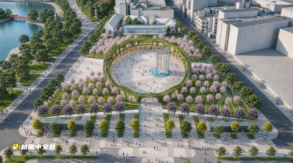 越南還劍湖規劃:促進古建築與現代建築和諧共存