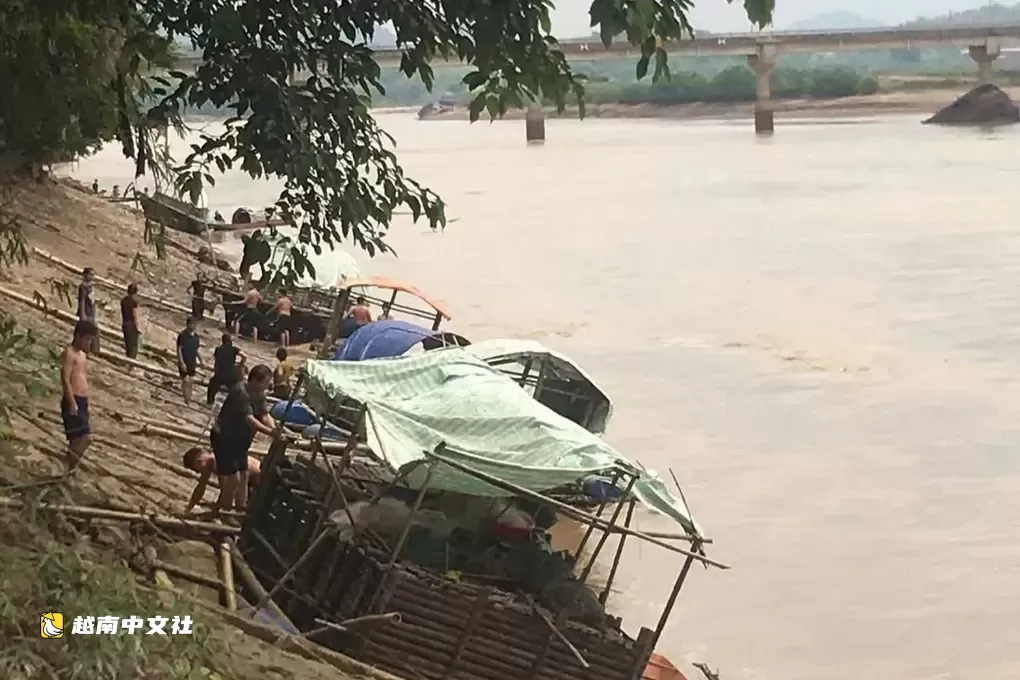 越南清化省錦水1號水電站事故致近10噸網箱魚死亡