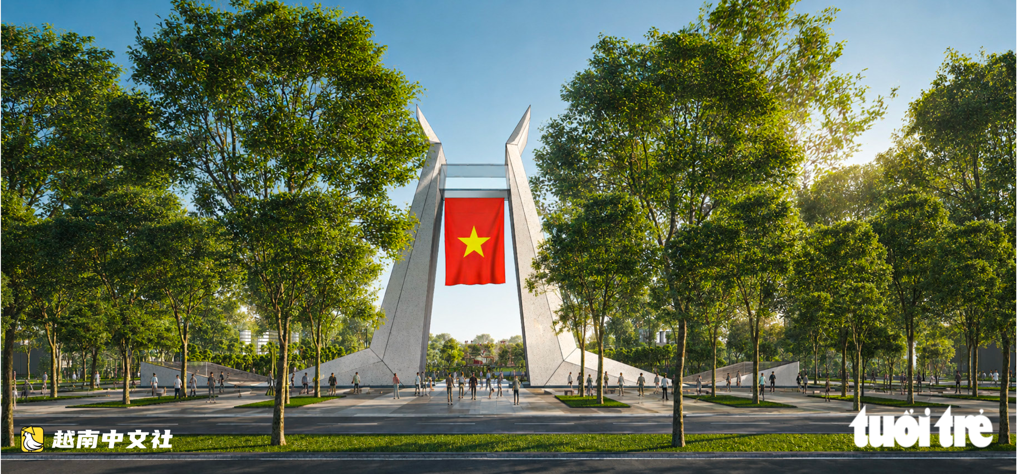 越南建築師胡紹治:哪有規定說凱旋門不能面向水面?