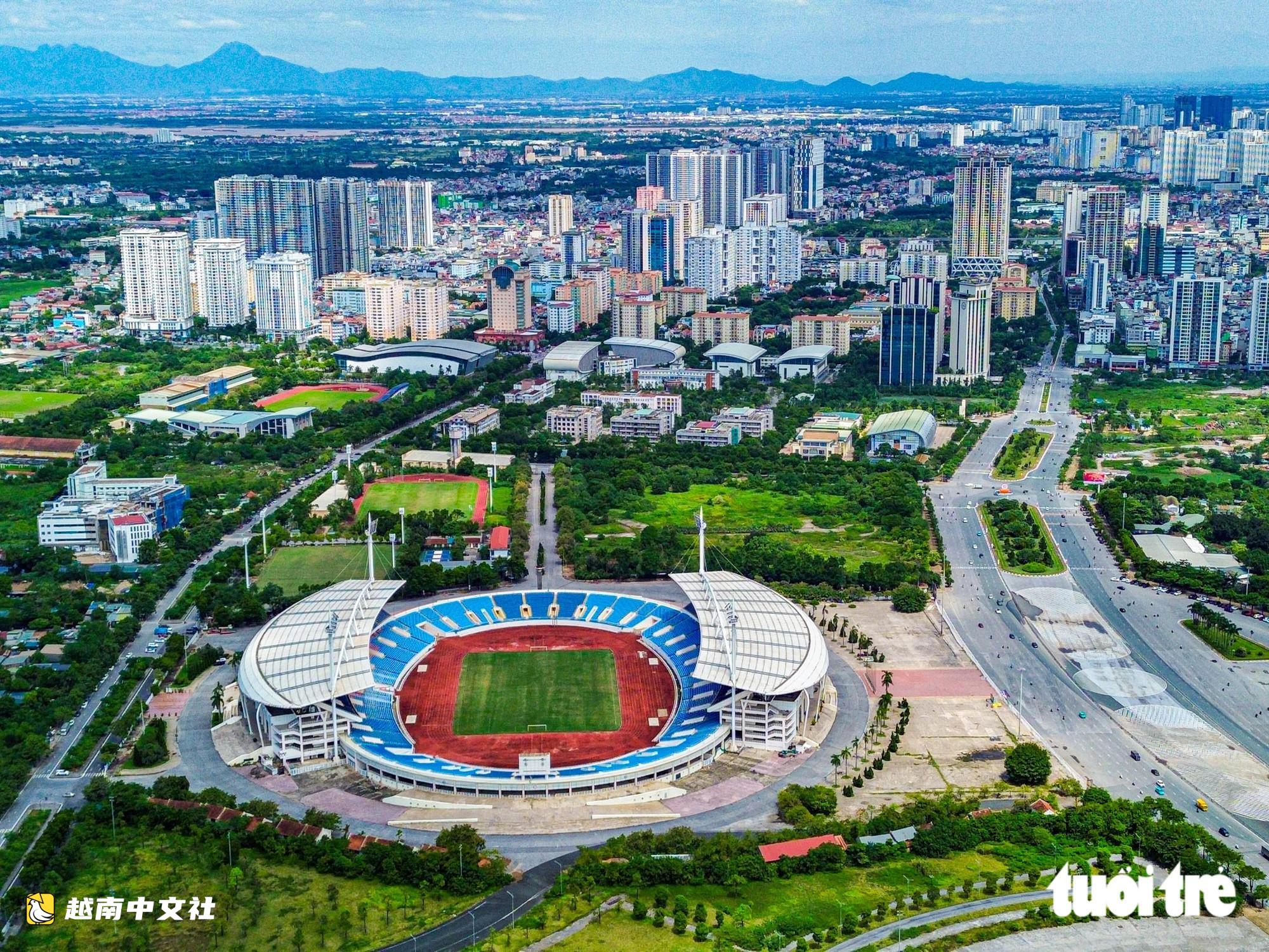 越南政府自10月1日起將國家體育綜合體交國防部直接管理