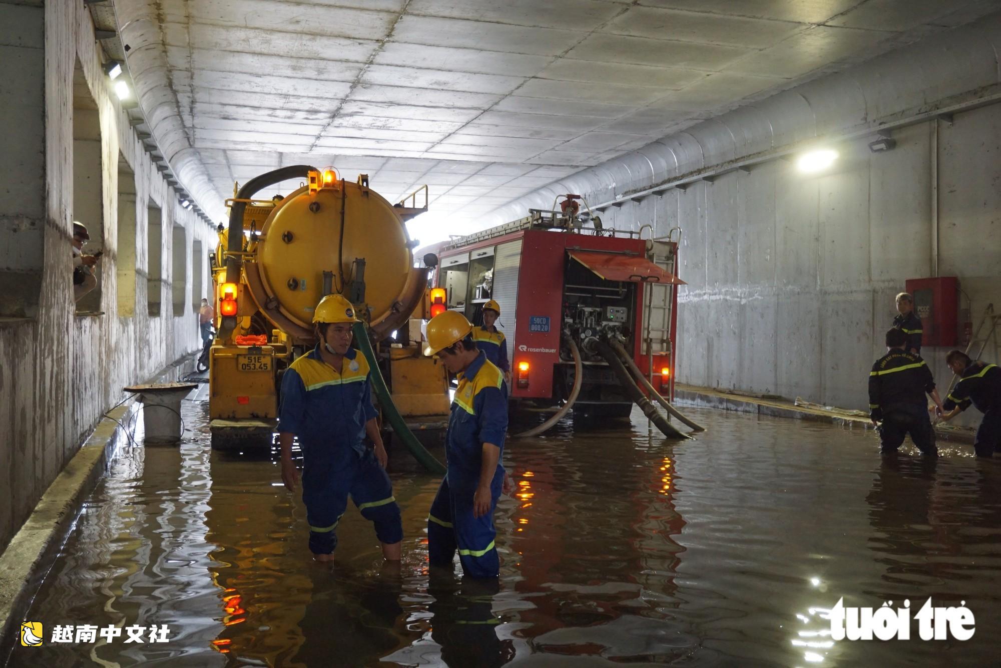 越南安富路口地下通道淹水“揭秘”：隧道通車已久，泵站在哪裡？