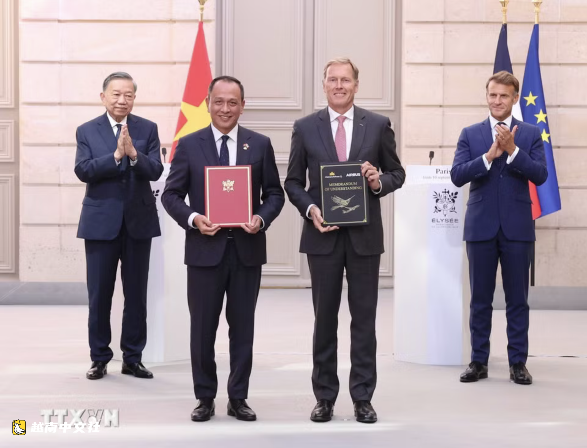 越南:越共中央總書記、國家主席蘇林在俄羅斯和法國訪問期間簽署多項合作文件