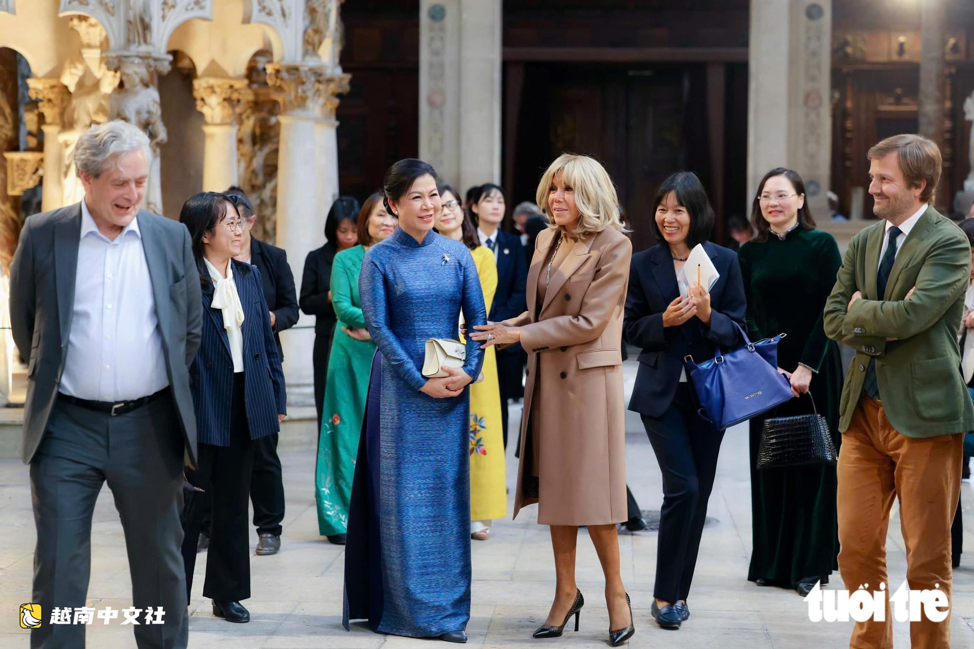 越南與法國元首夫人參觀法國國立高等美術學院