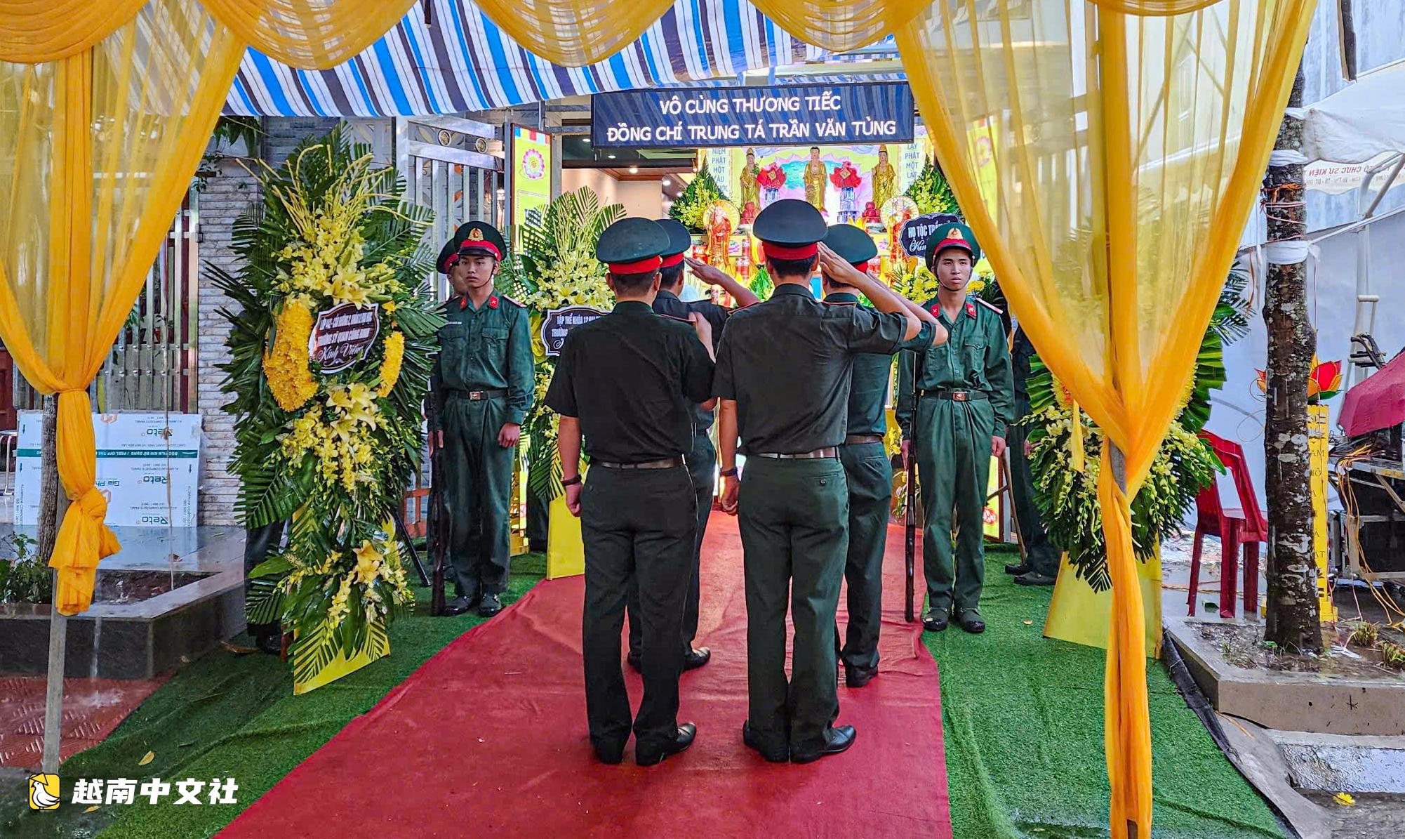 越南追授陳文松少校中校軍銜